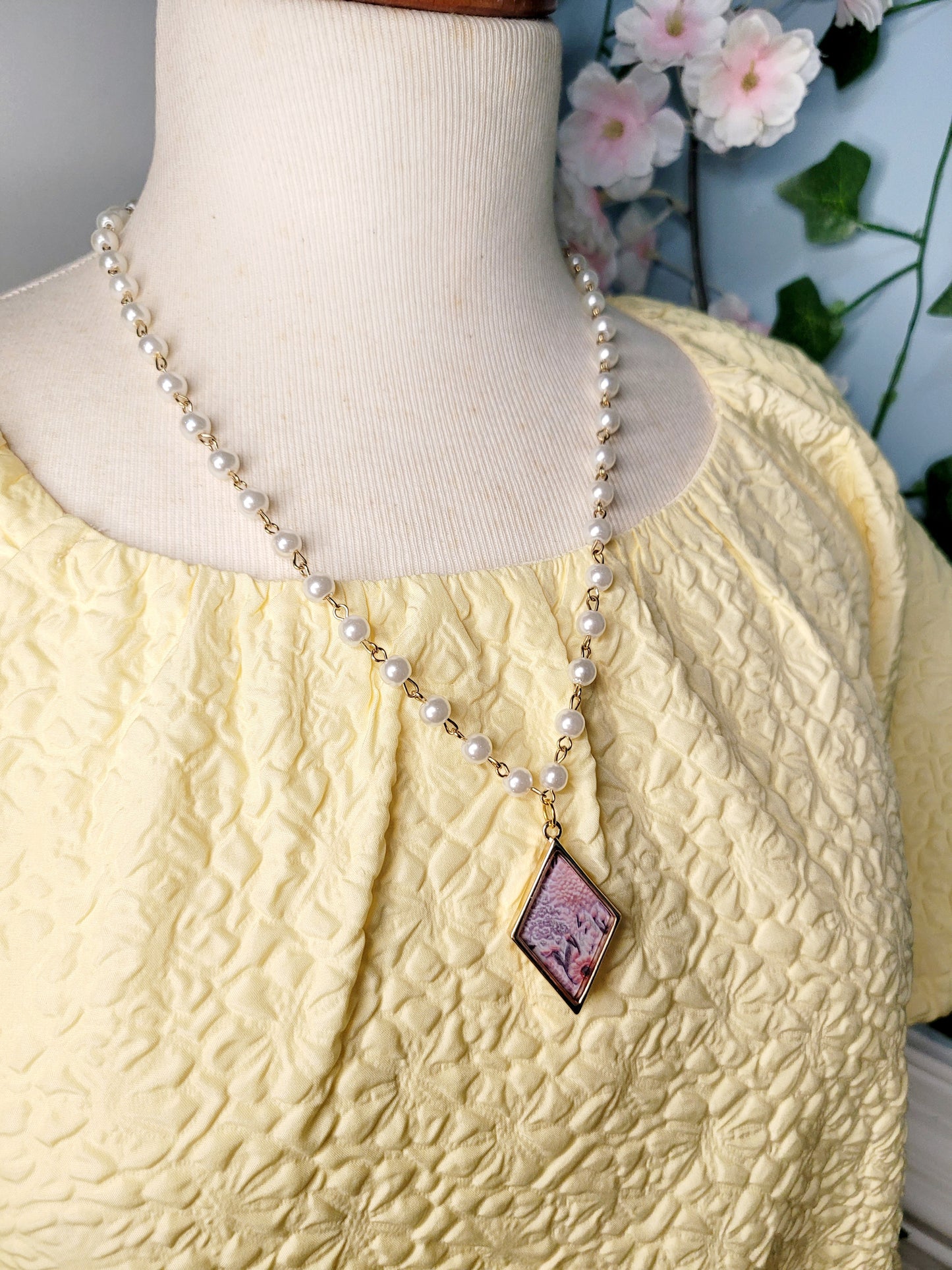 Bloom Gold & Pearl Necklace