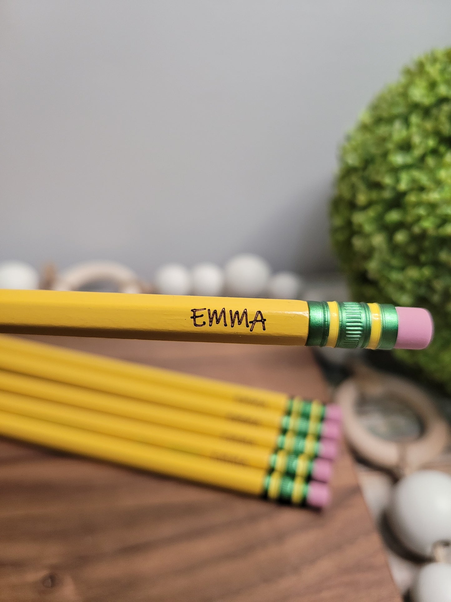 Engraved Personalized Pencils