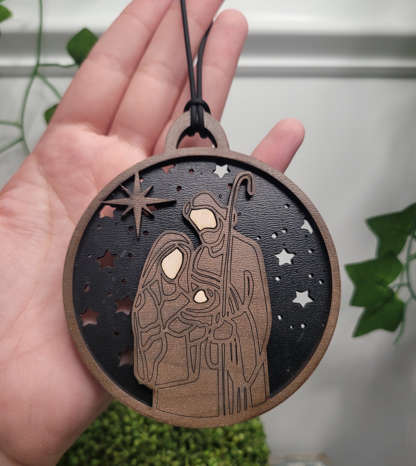 Holy Family Ornament (Made to Order)