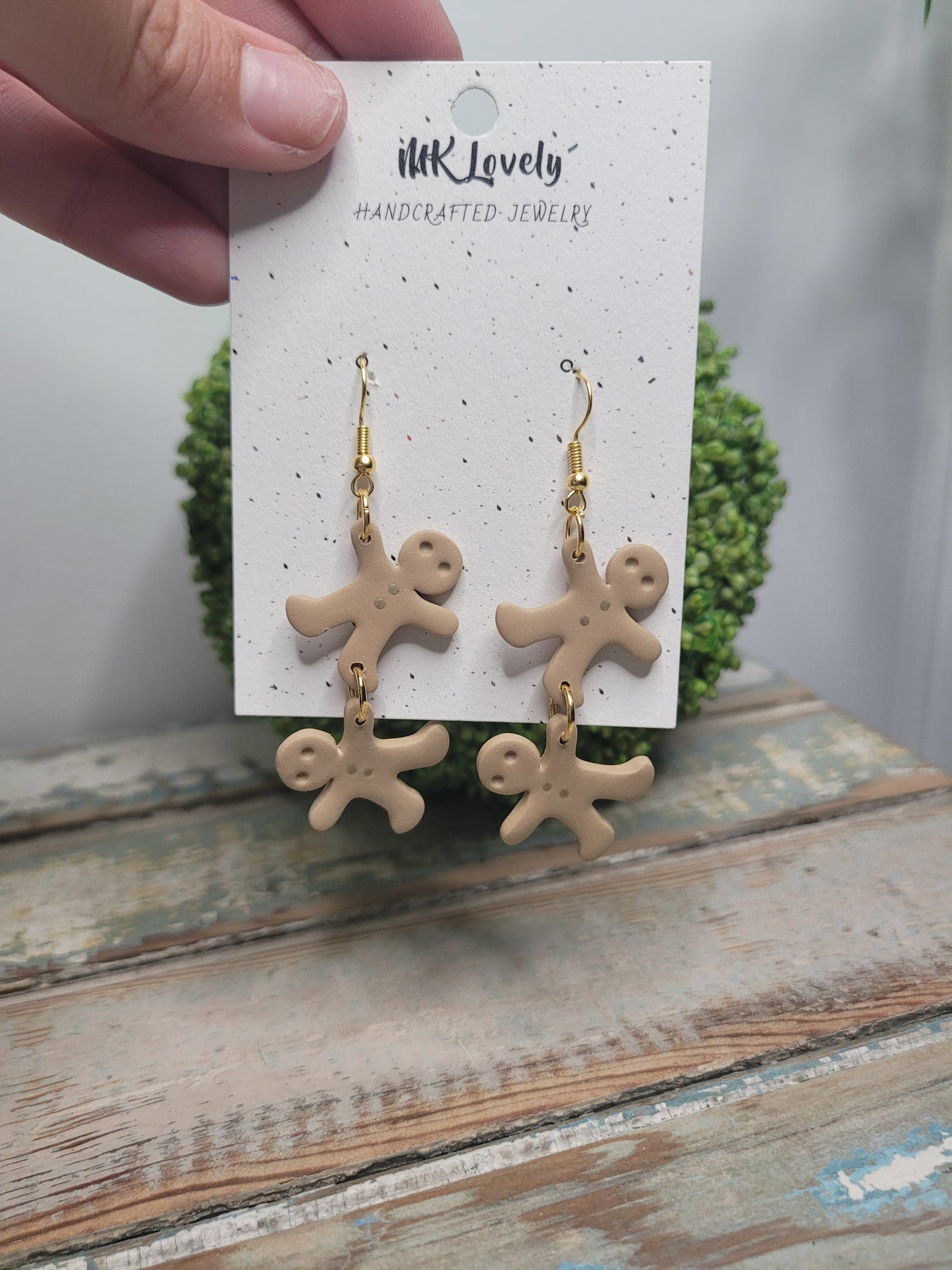 Tiered Gingerbread Dangles