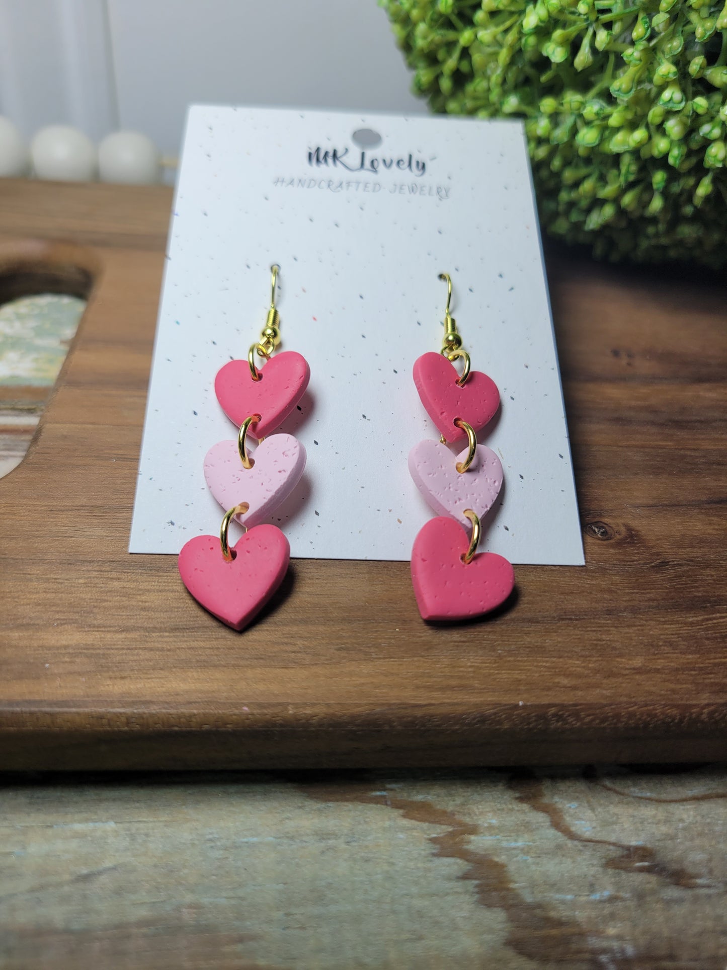 Tiered Heart Dangles