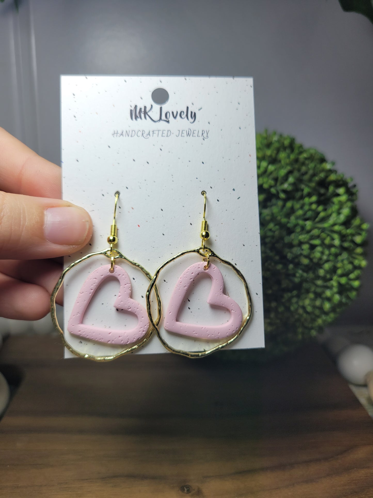 Encircled Heart Earrings