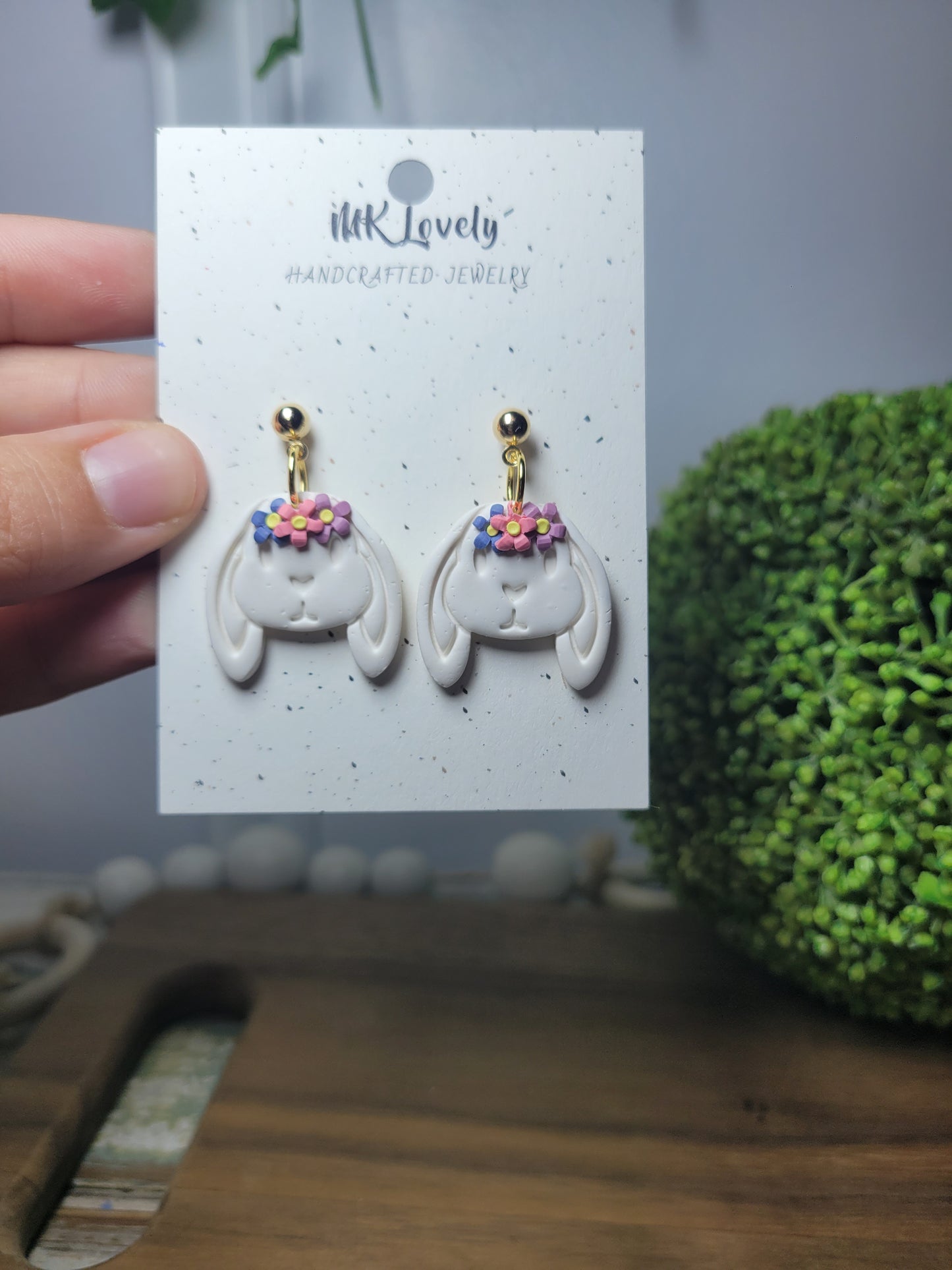 Easter Bunny Face Drops