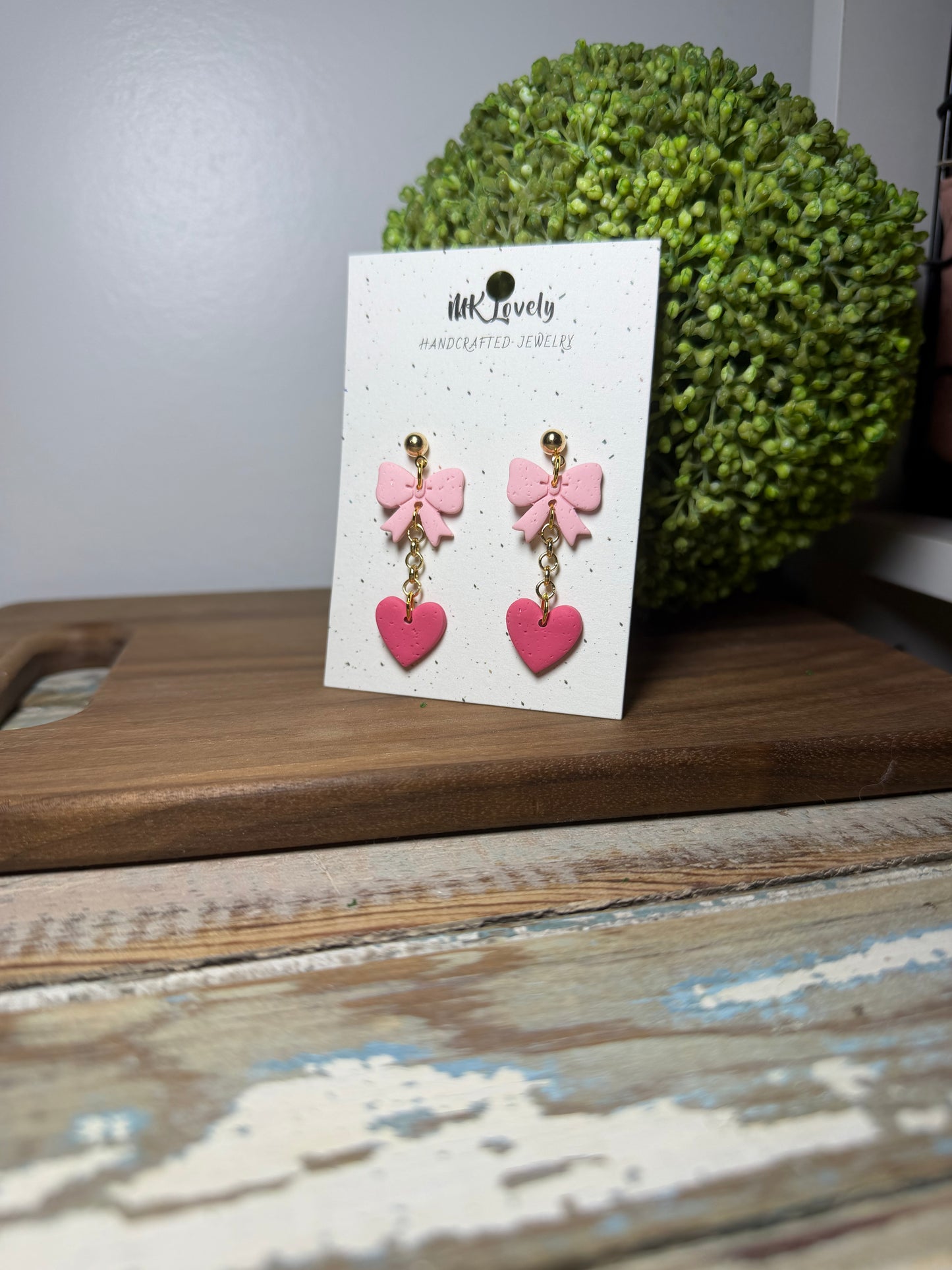 Blush Bow Sweetheart Drops
