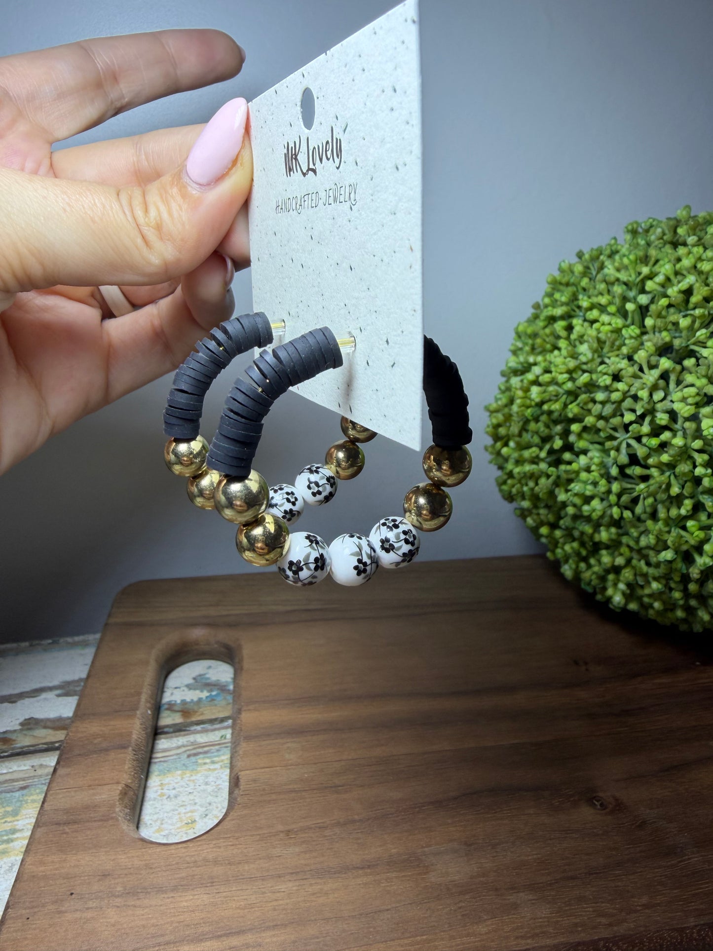 Heritage Bloom Hoops