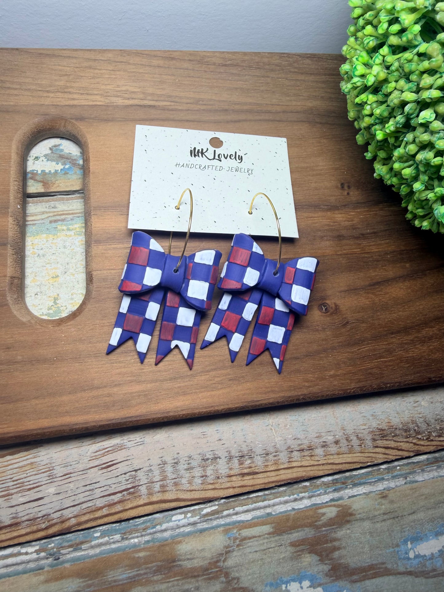 Star Spangled Checkered Hoops