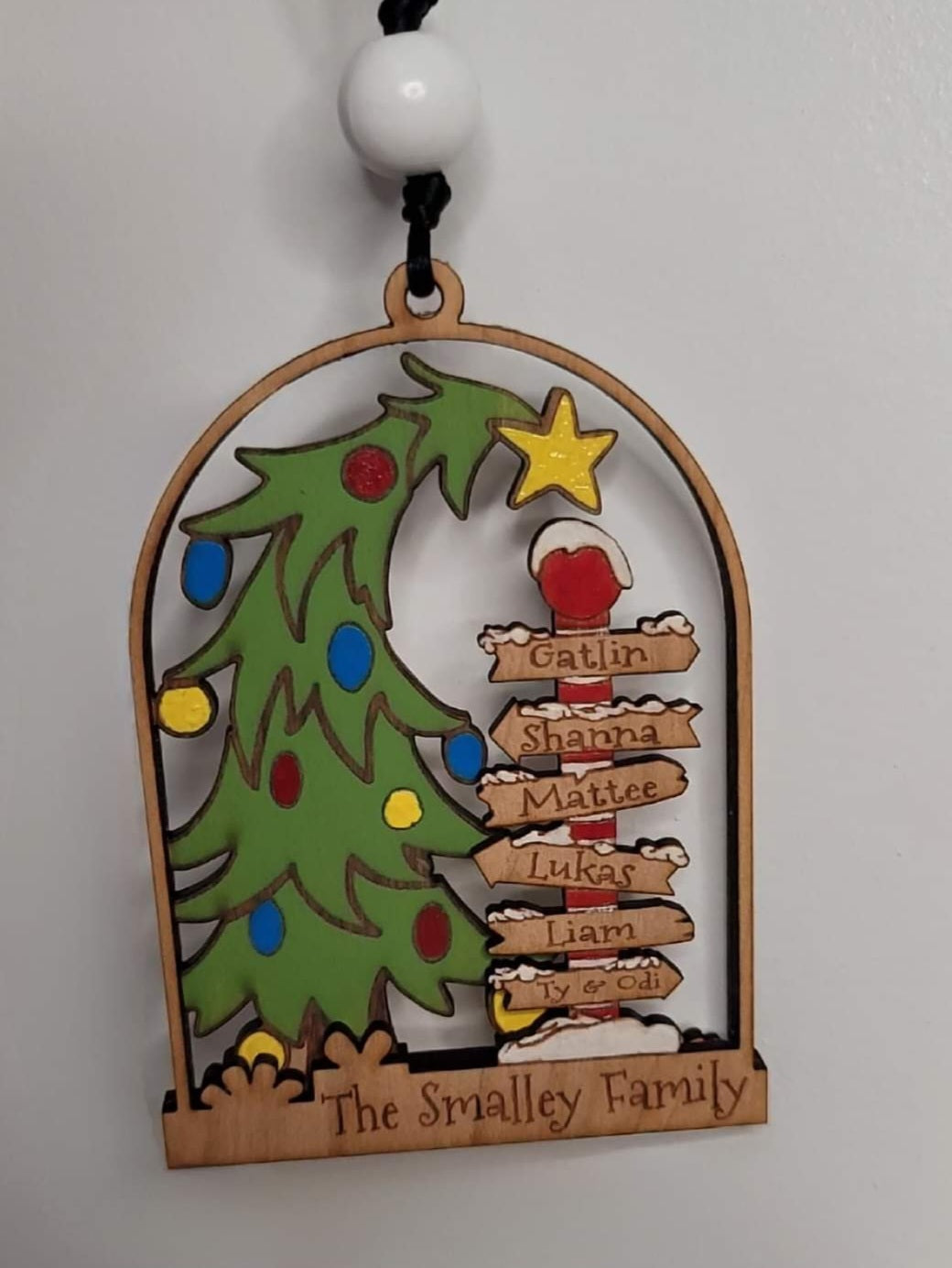 Grinch Christmas Tree Personalized Ornaments
