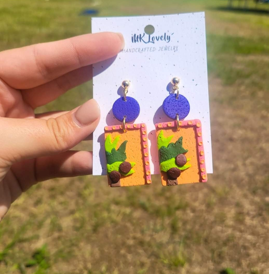 Chicka Chicka Boom Boom Dangles (Made to Order)