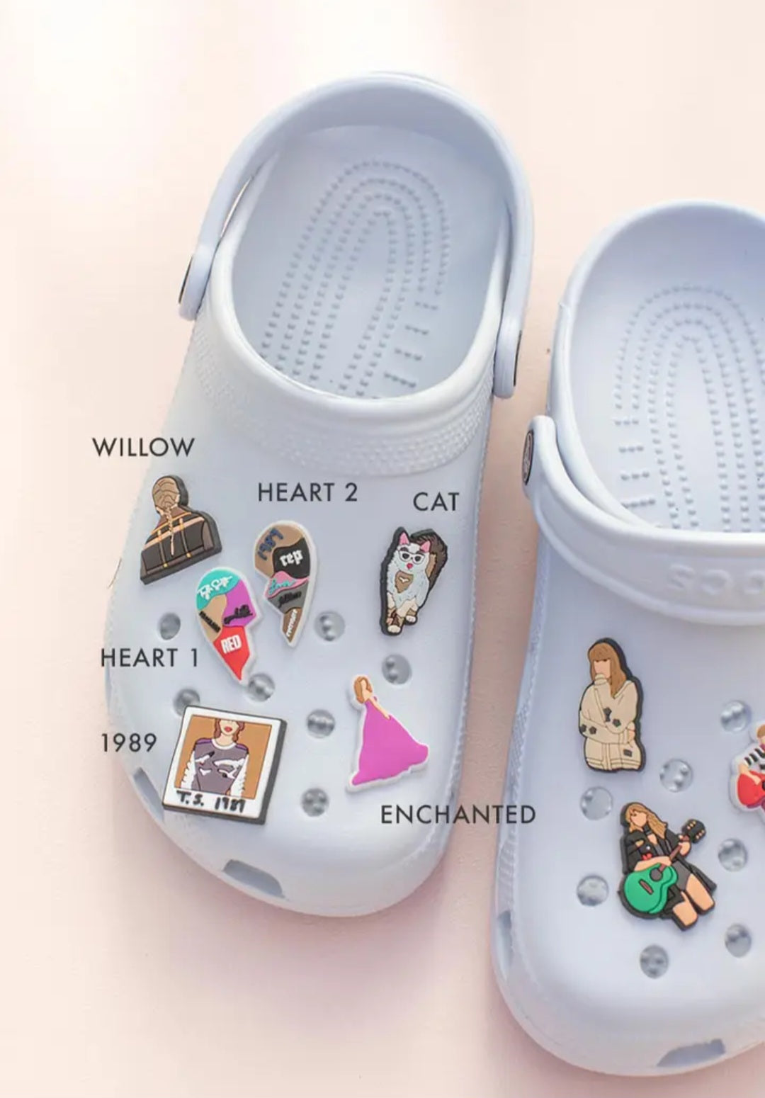 Taylor Shoe Charms