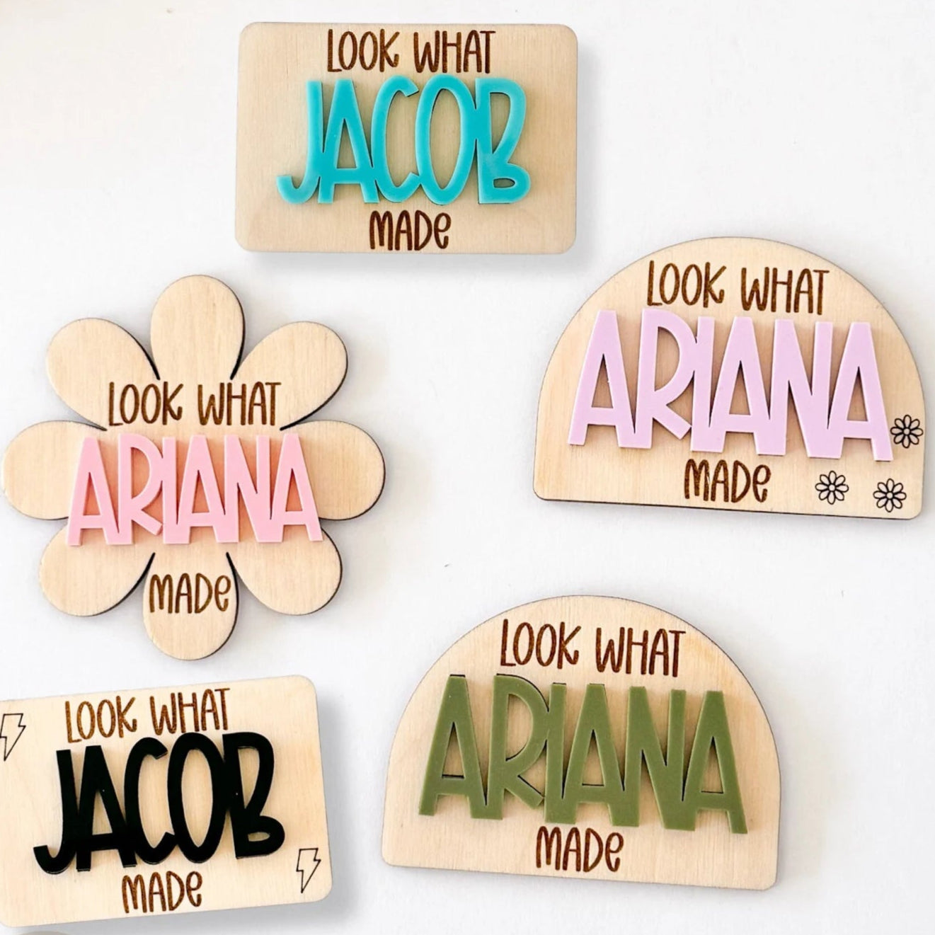 Look What We Made Personalized Magnets