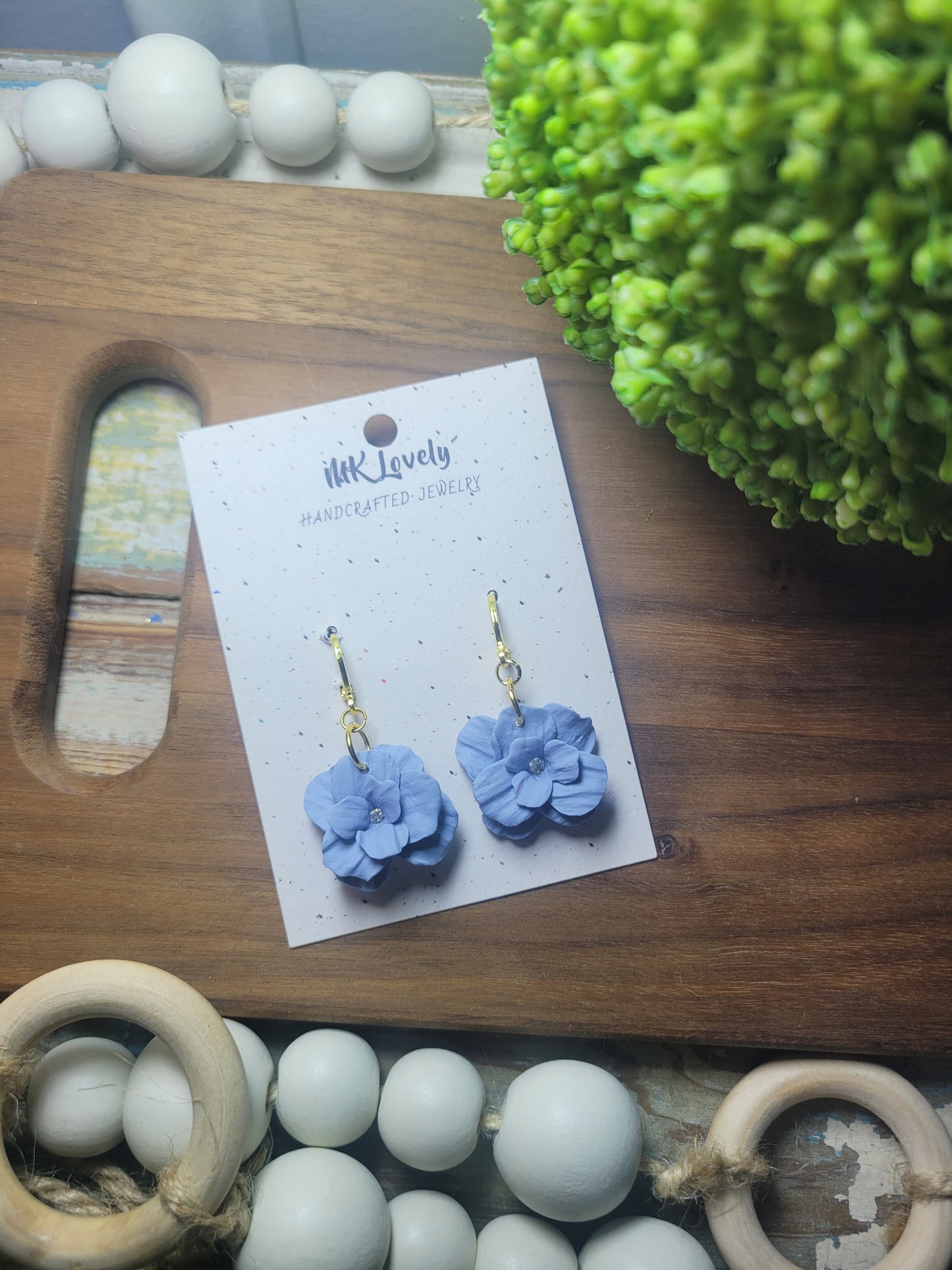 Blue Flower Huggies