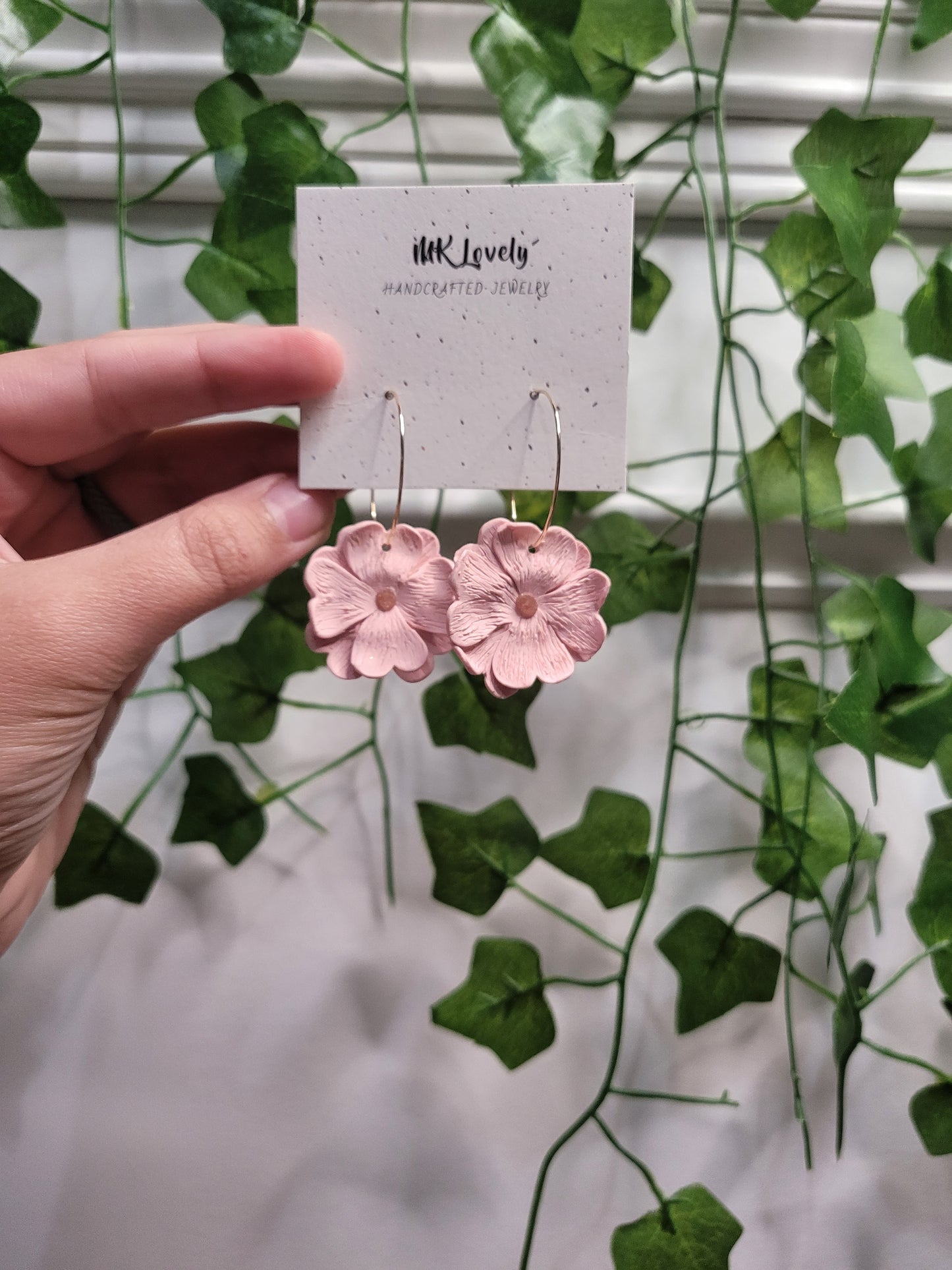 Blossomed Hoops