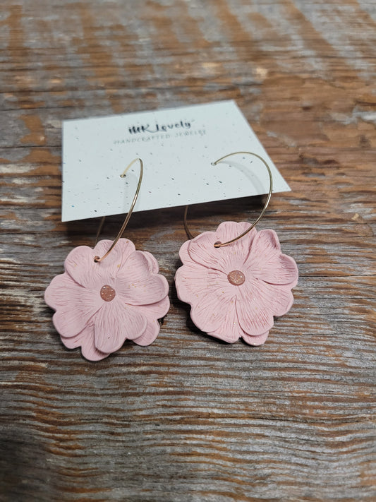 Blossomed Hoops