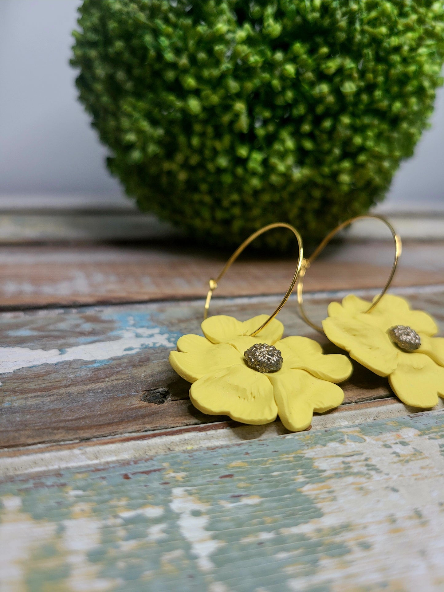 Flower Hoops