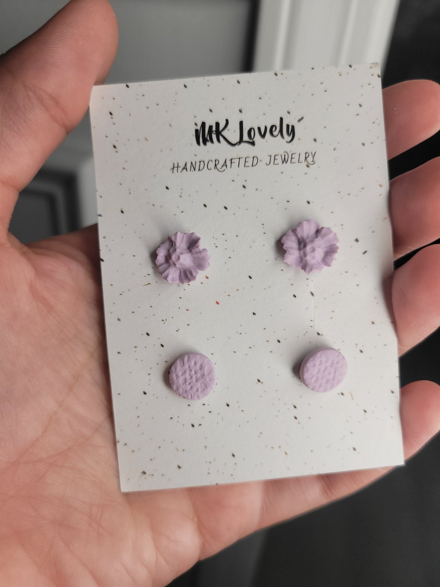 Lilac Stud Set