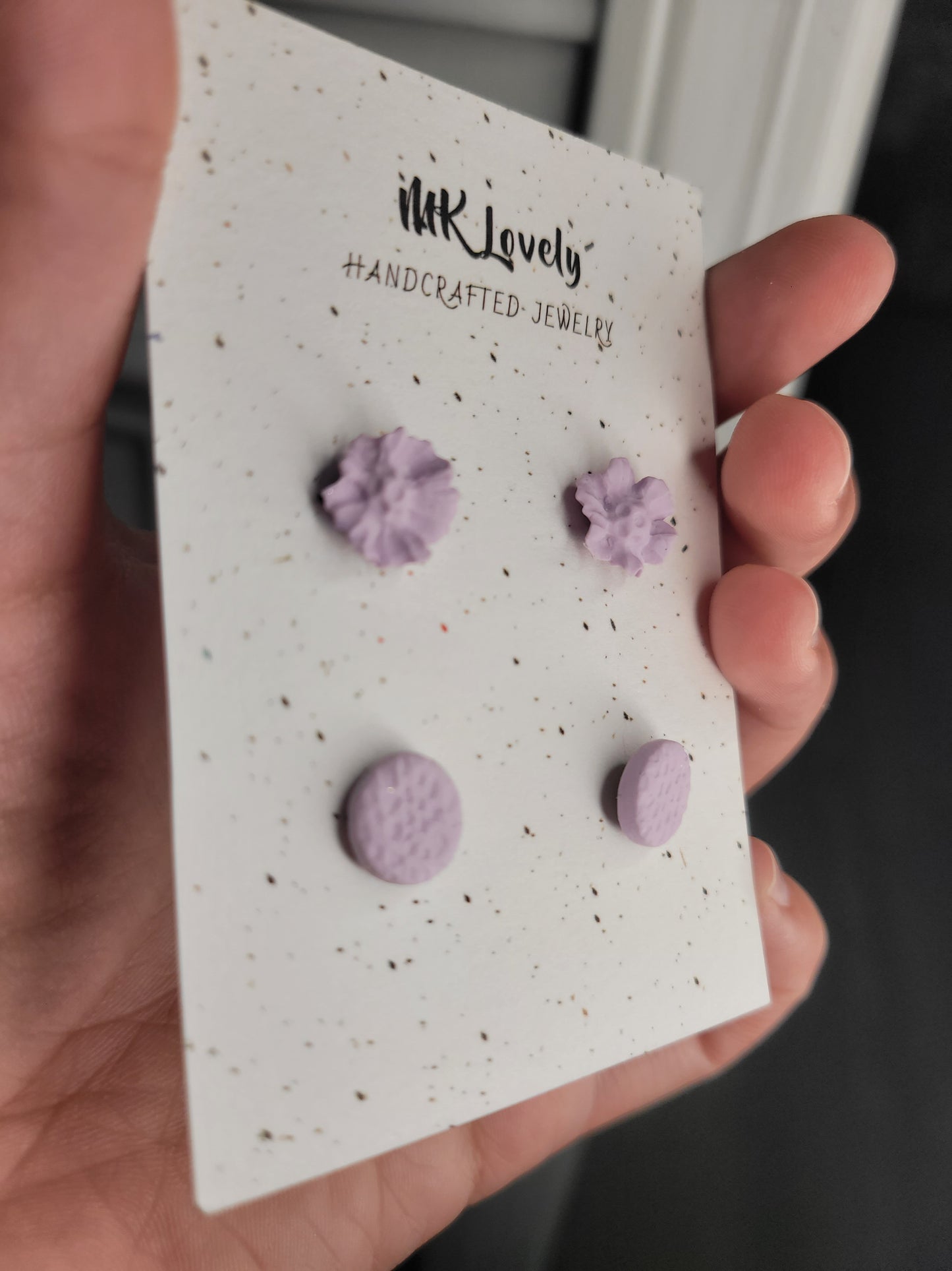 Lilac Stud Set