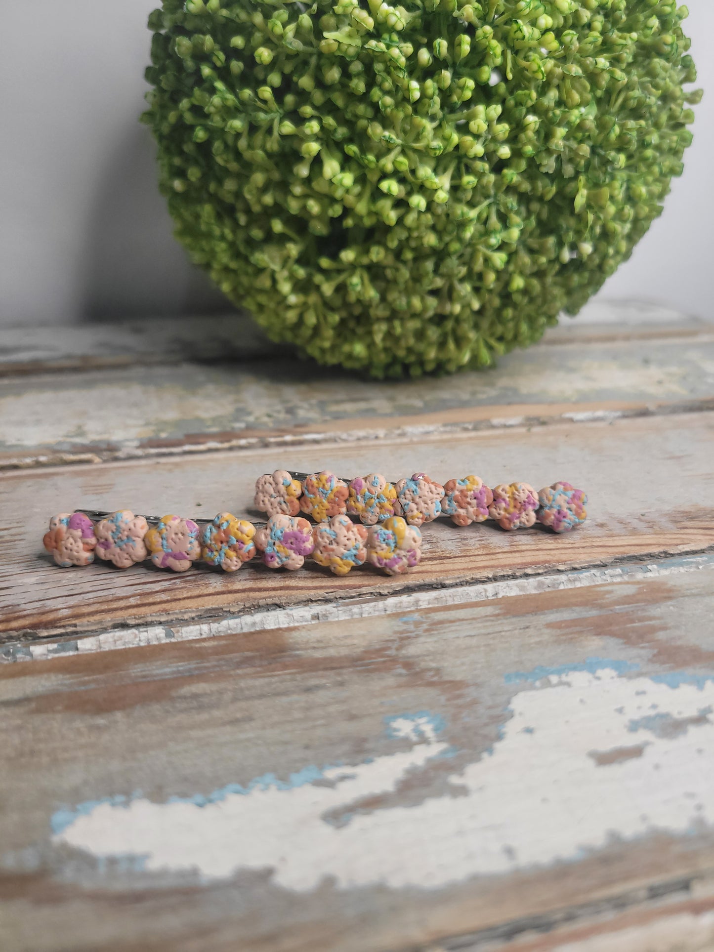 Fall Fetti Clay Clips