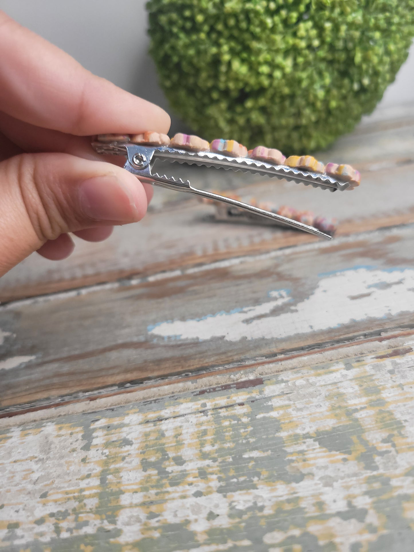 Fall Fetti Clay Clips
