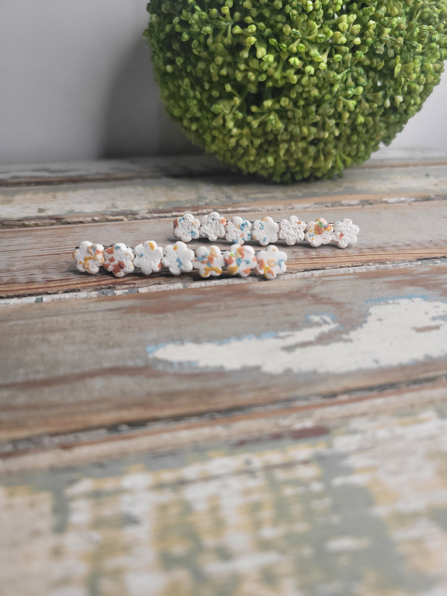 Fall Fetti Clay Clips