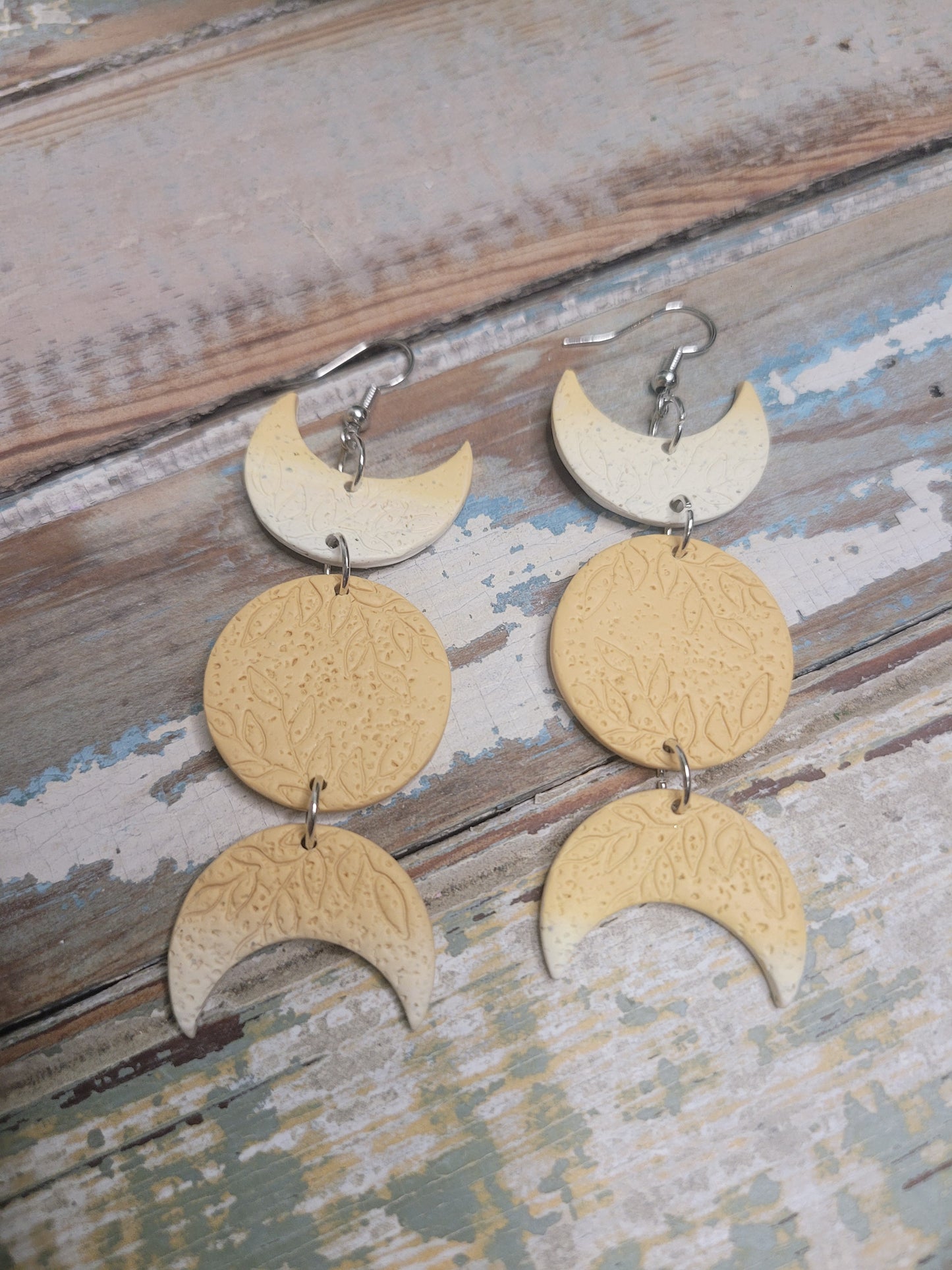 Moon Phase Earrings