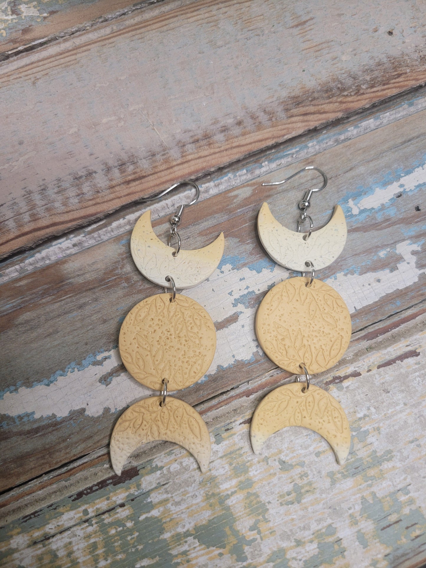 Moon Phase Earrings
