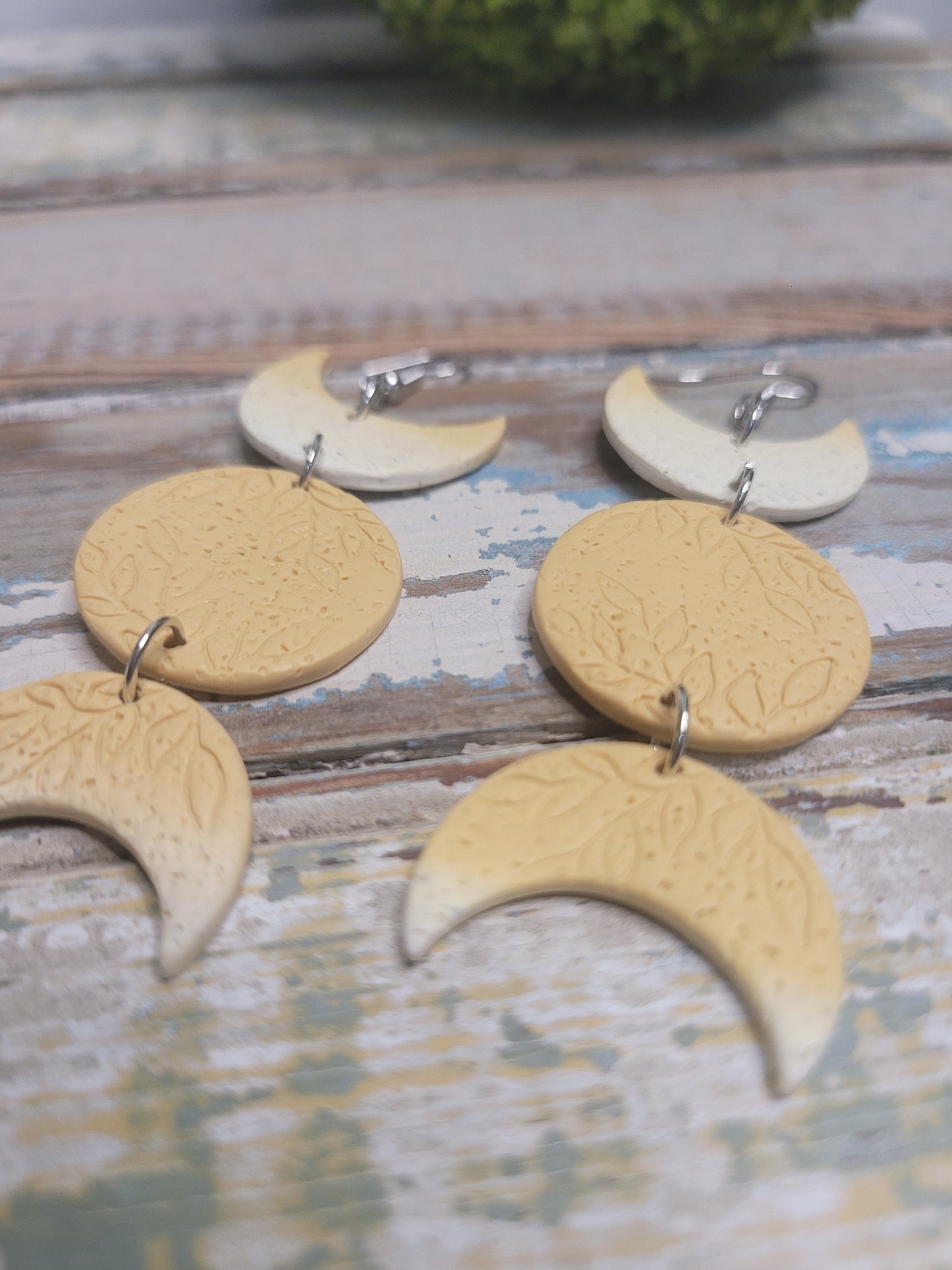 Moon Phase Earrings