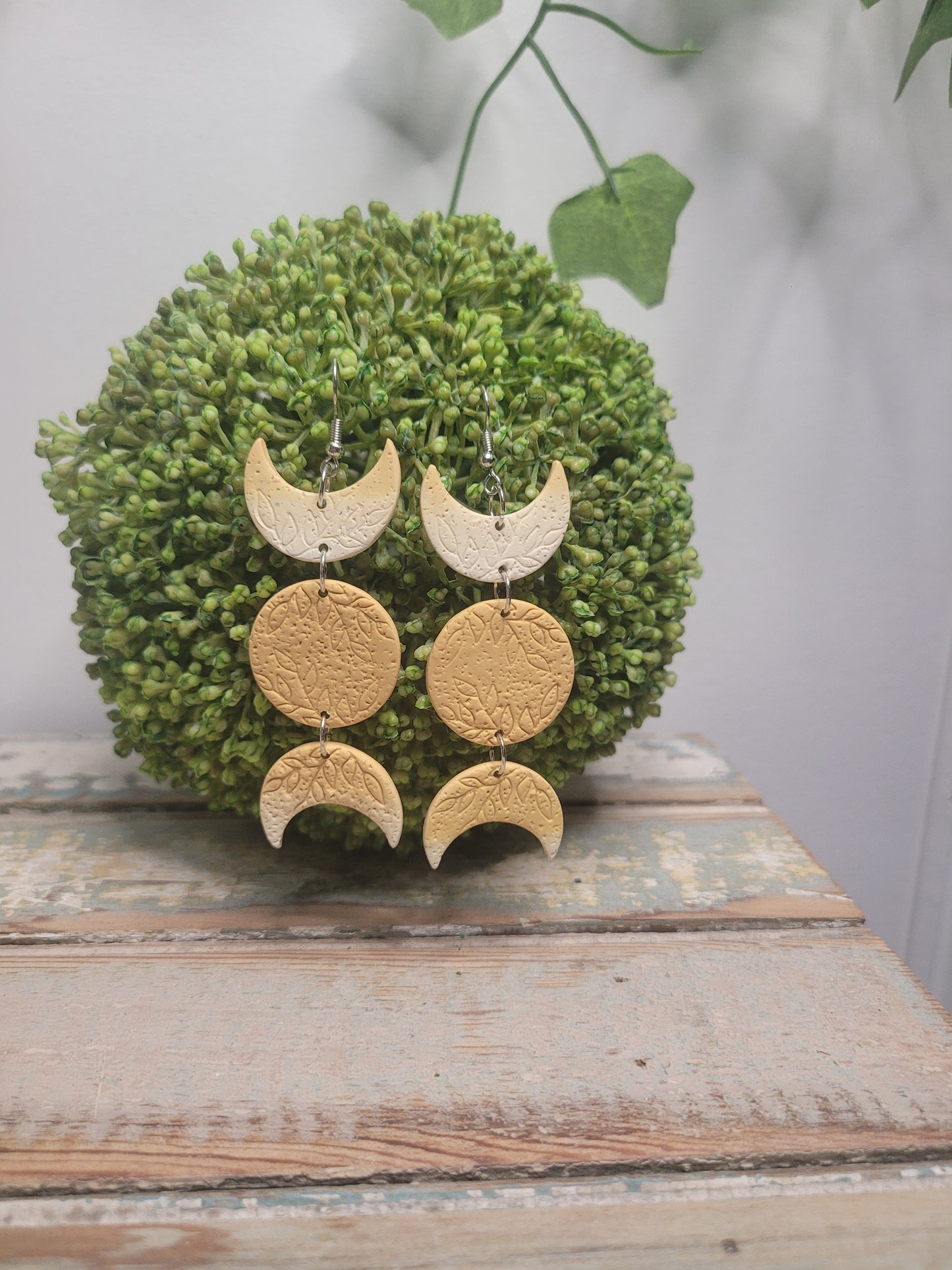 Moon Phase Earrings