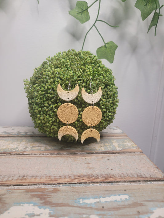 Moon Phase Earrings
