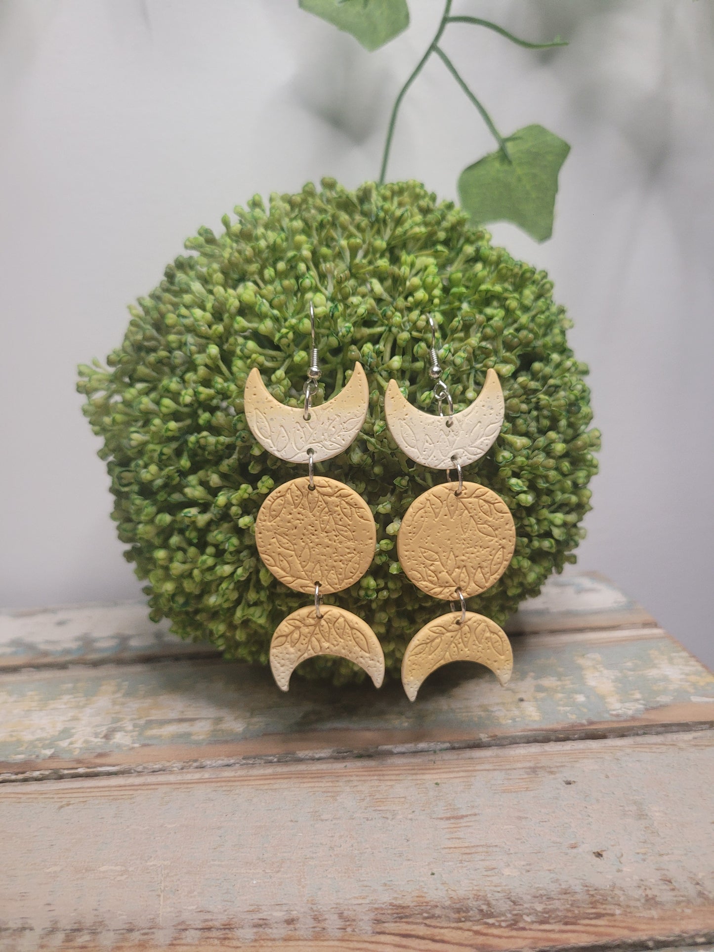 Moon Phase Earrings