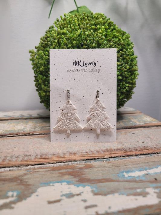 White Christmas Tree Drops