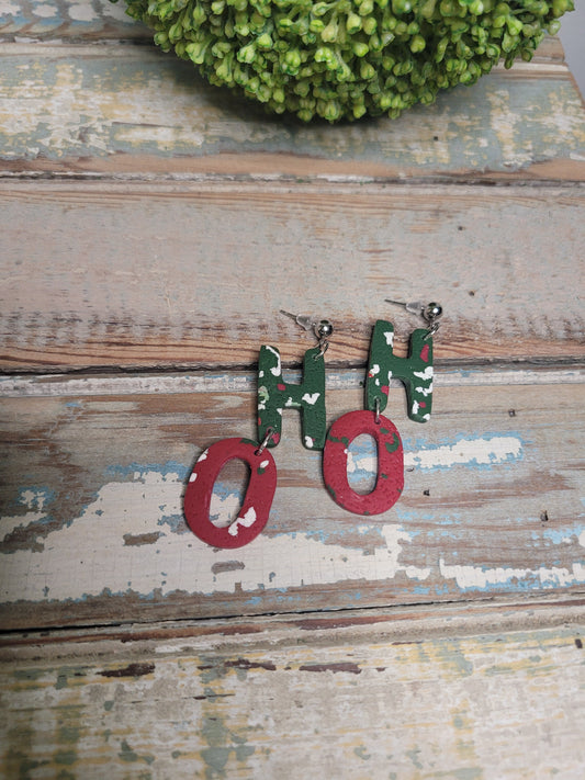 Christmas Fetti "Ho Ho" Dangles
