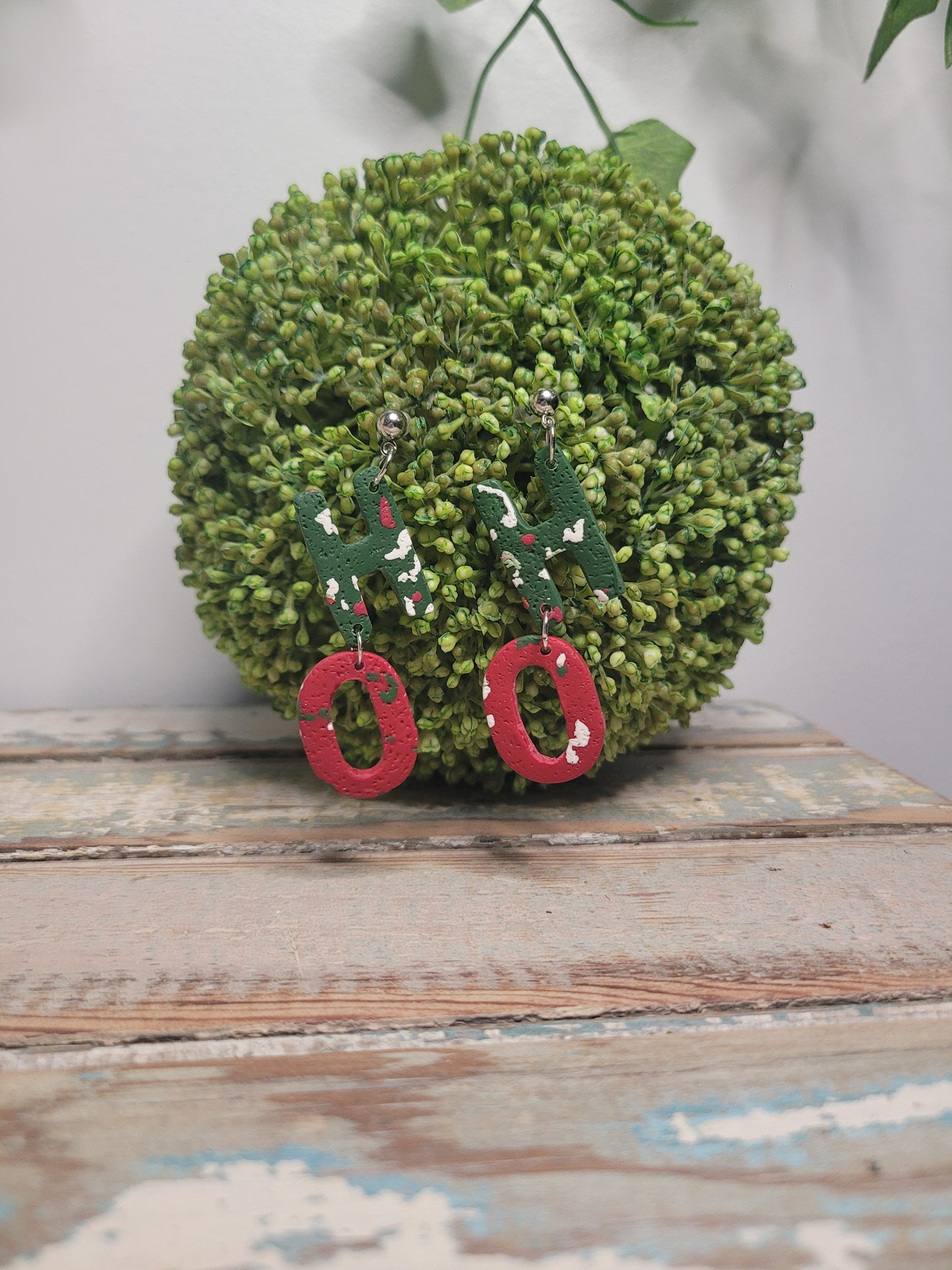 Christmas Fetti "Ho Ho" Dangles