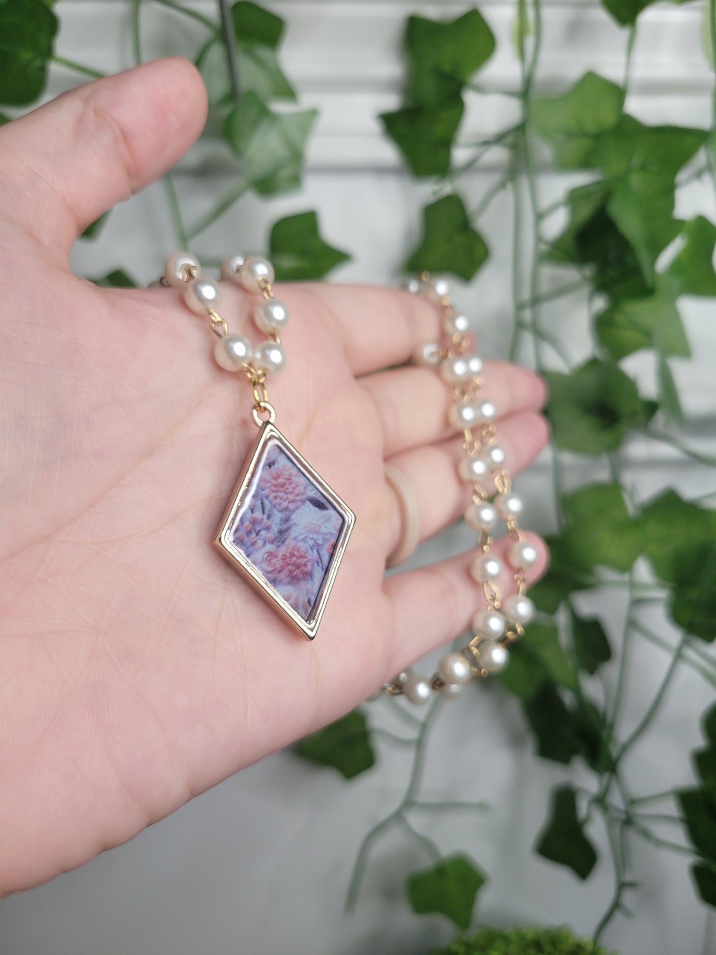 Bloom Gold & Pearl Necklace