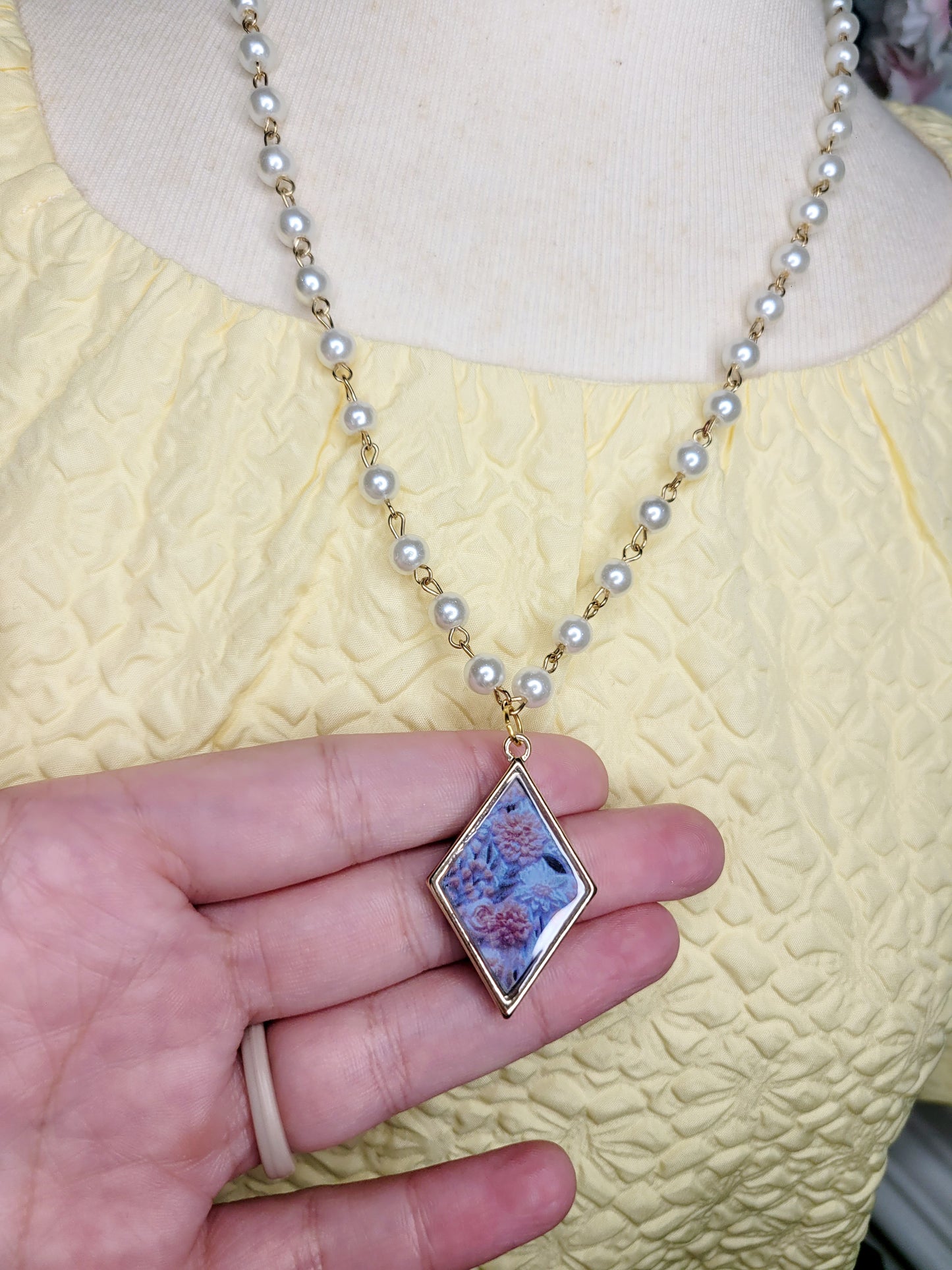 Bloom Gold & Pearl Necklace