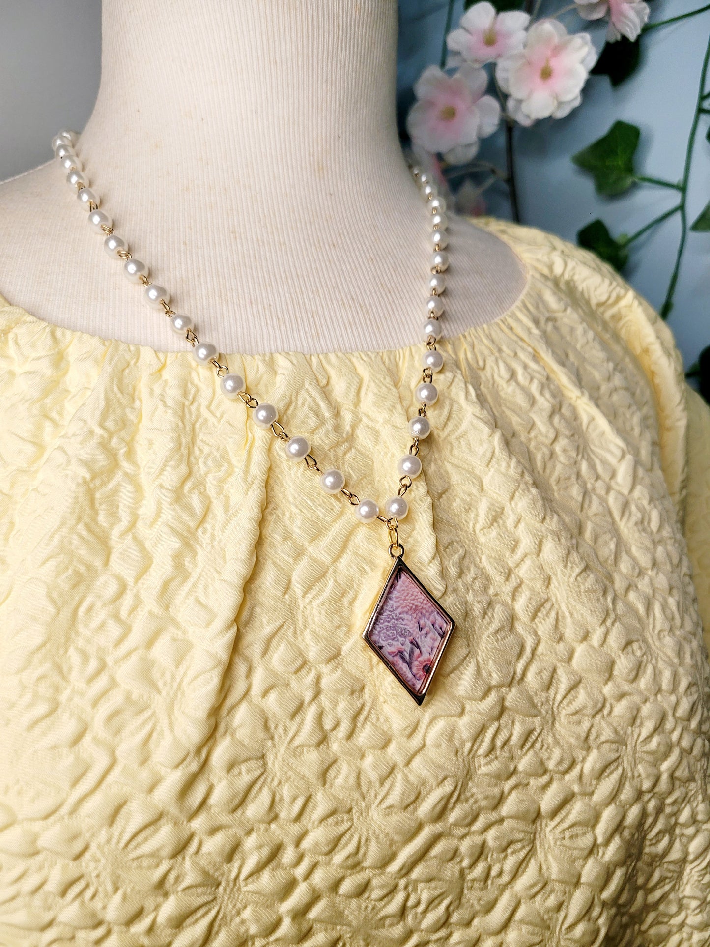 Bloom Gold & Pearl Necklace
