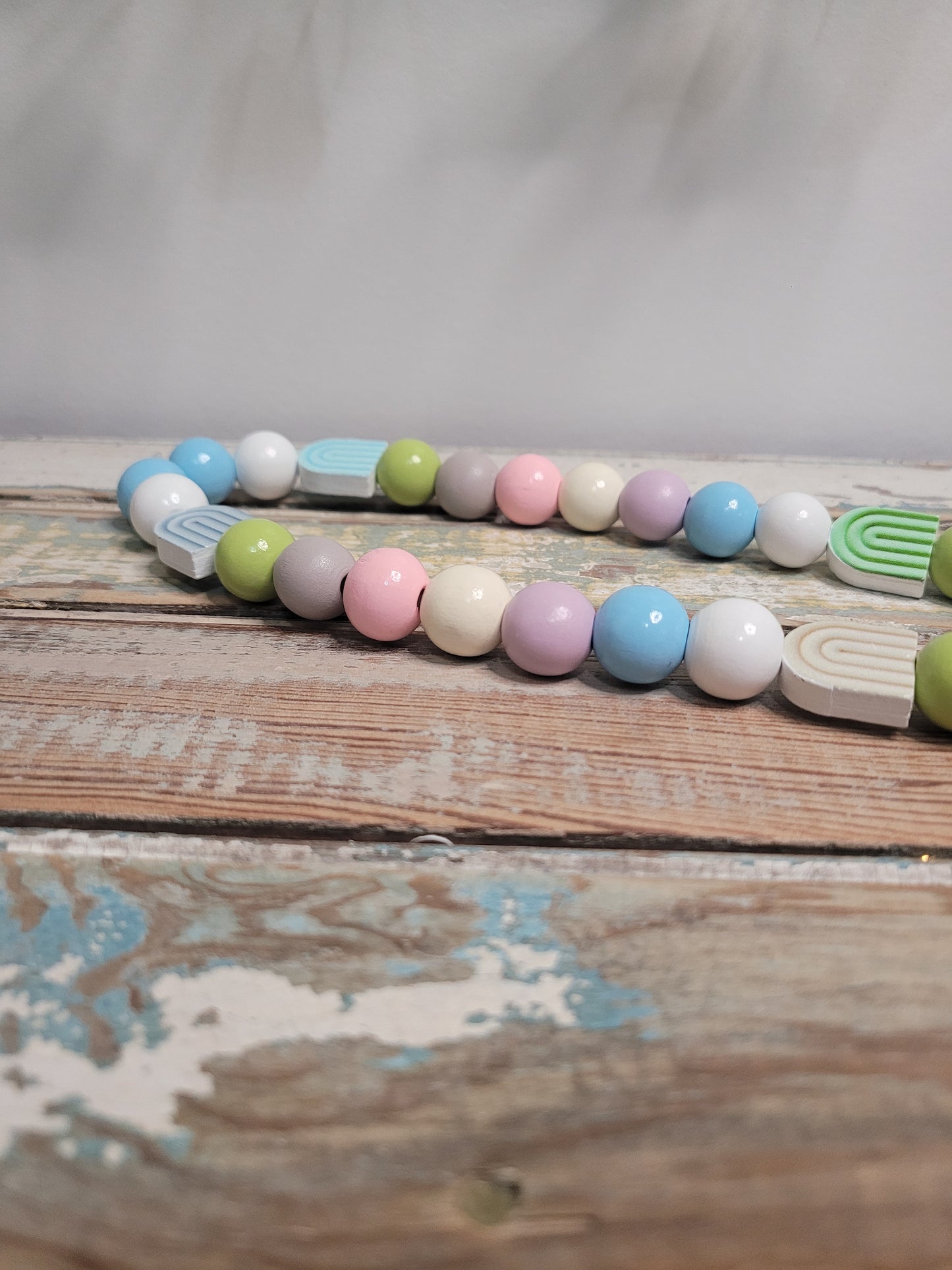 Pastel Rainbow Lanyard