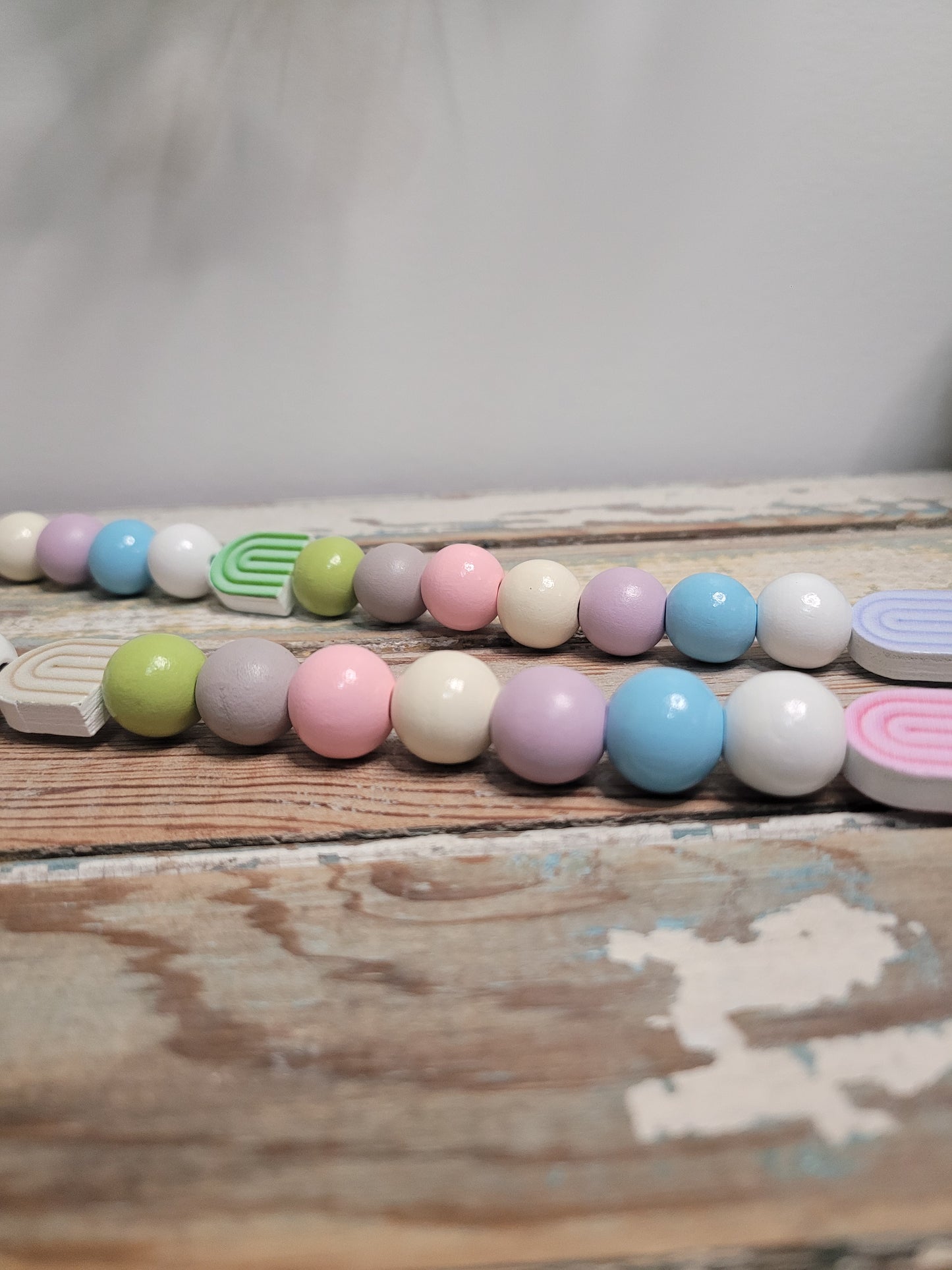 Pastel Rainbow Lanyard