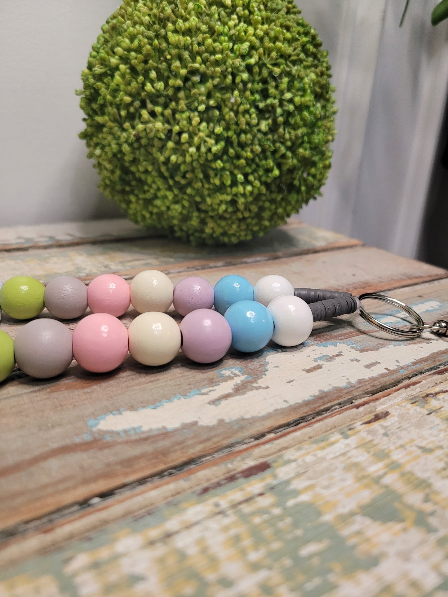 Pastel Rainbow Lanyard