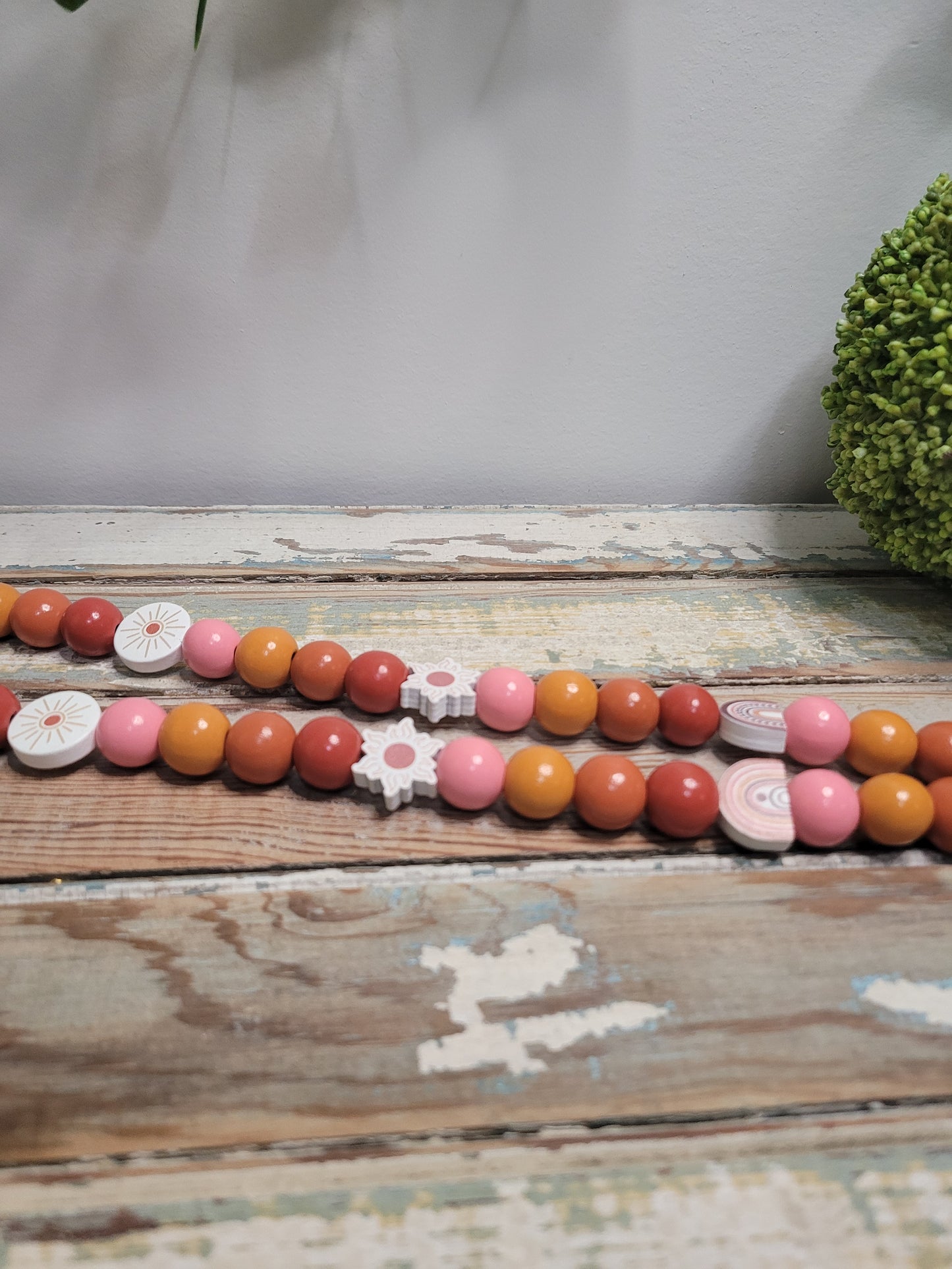 Boho Beaded Lanyard