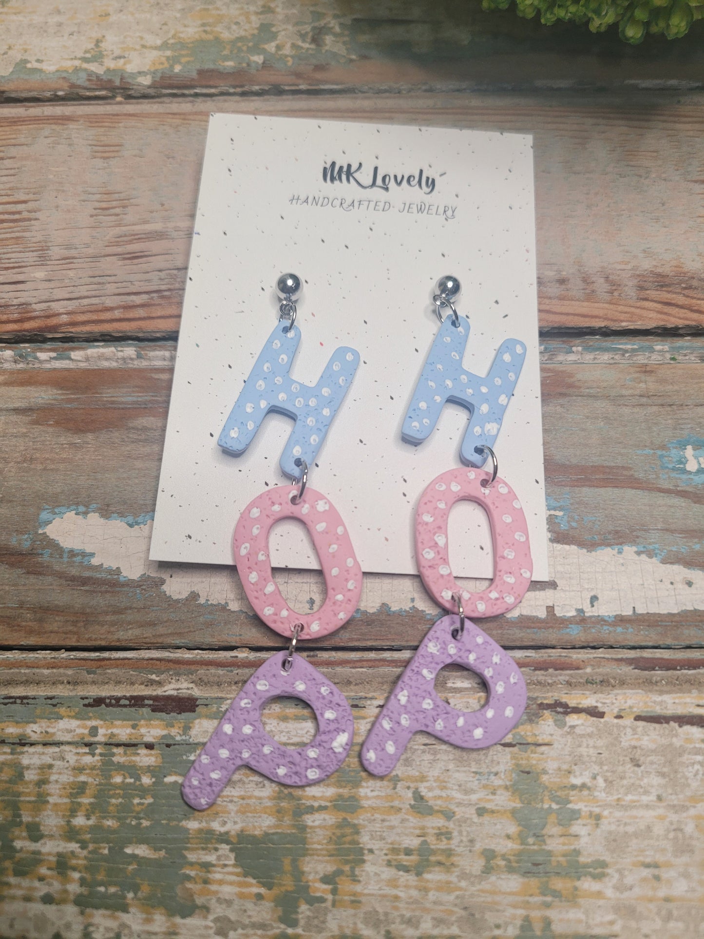 Polka Dot 'HOP' Drops