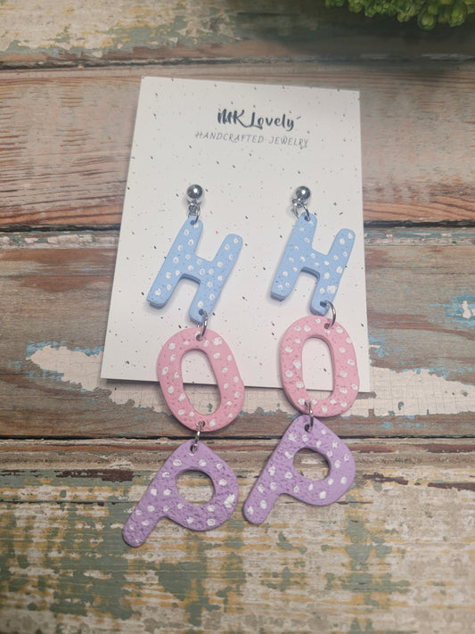 Polka Dot 'HOP' Drops