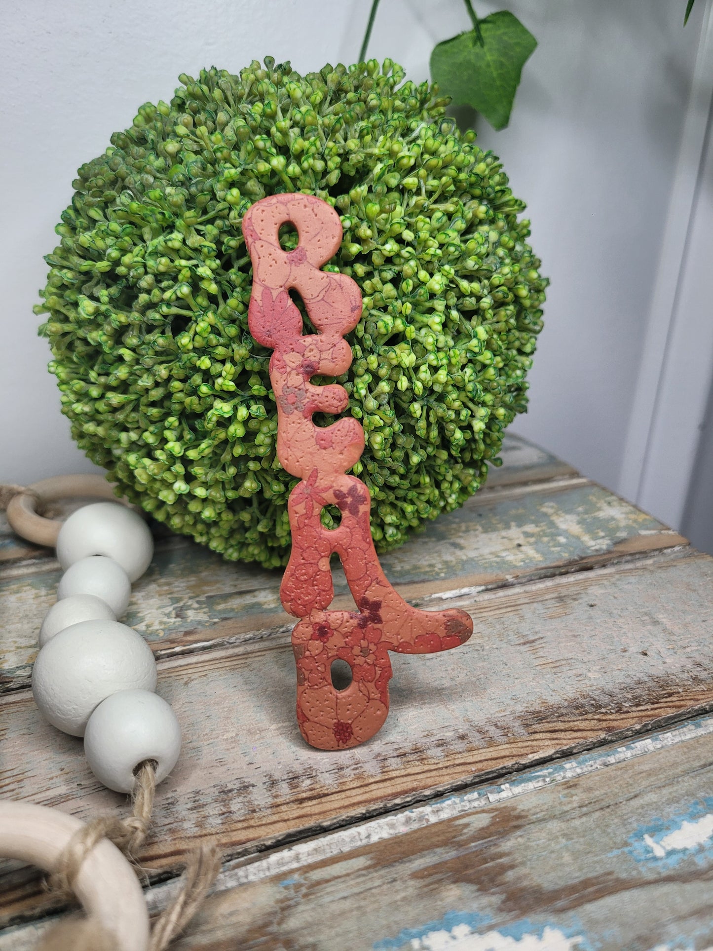 Polymer Clay Bookmark