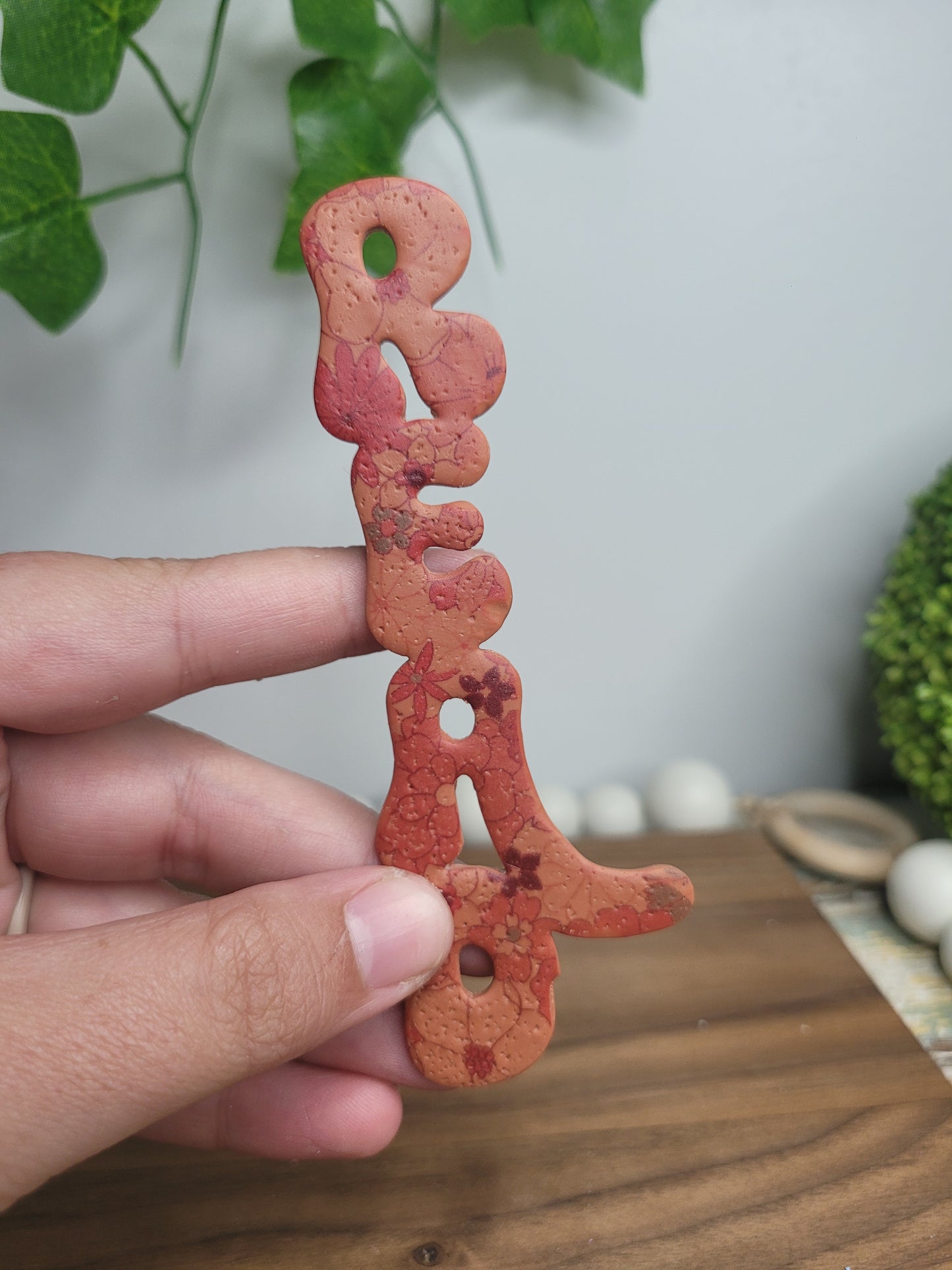 Polymer Clay Bookmark