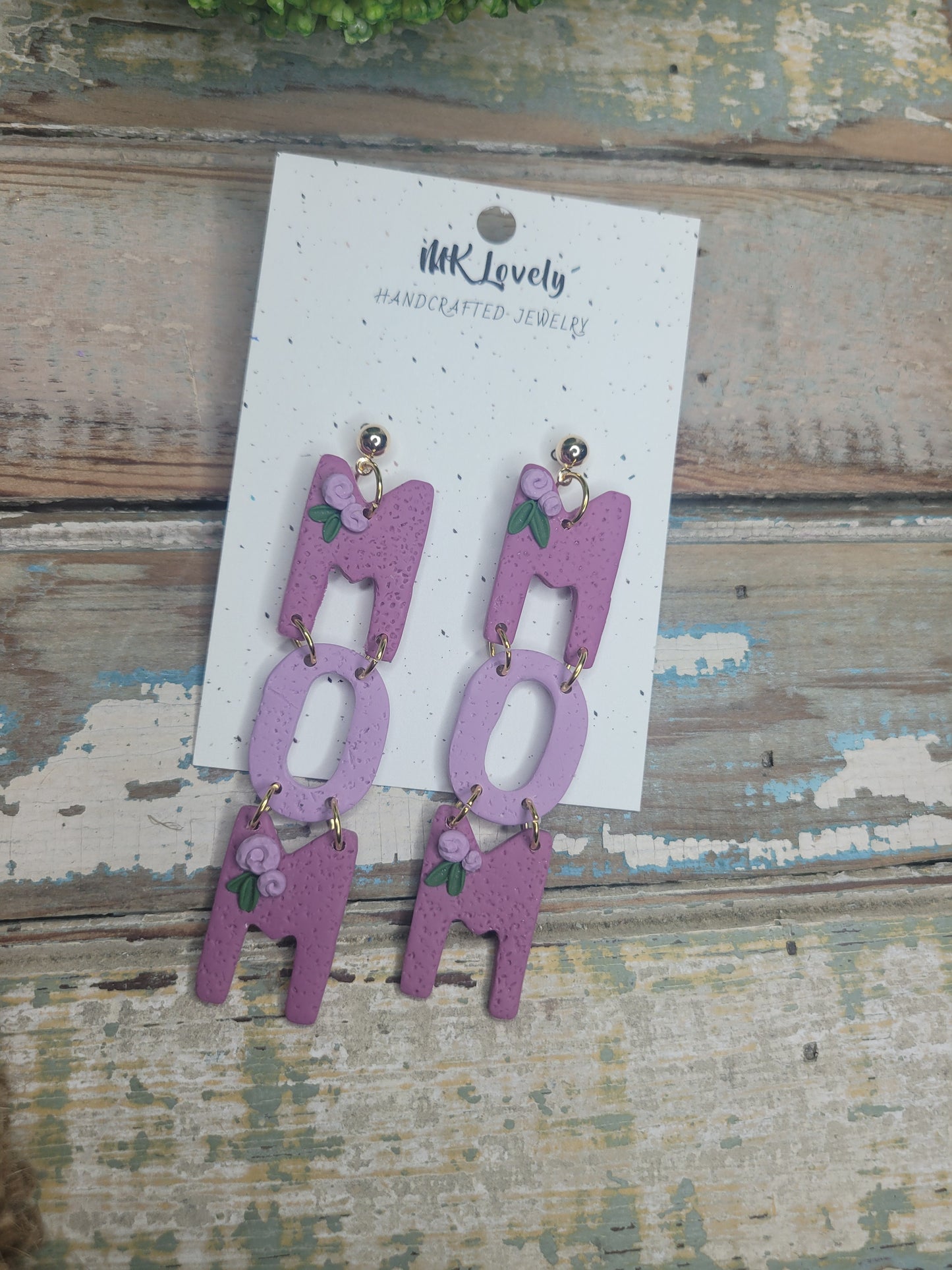 Mom Letter Dangles