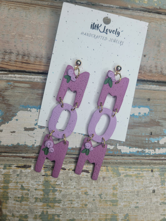 Mom Letter Dangles