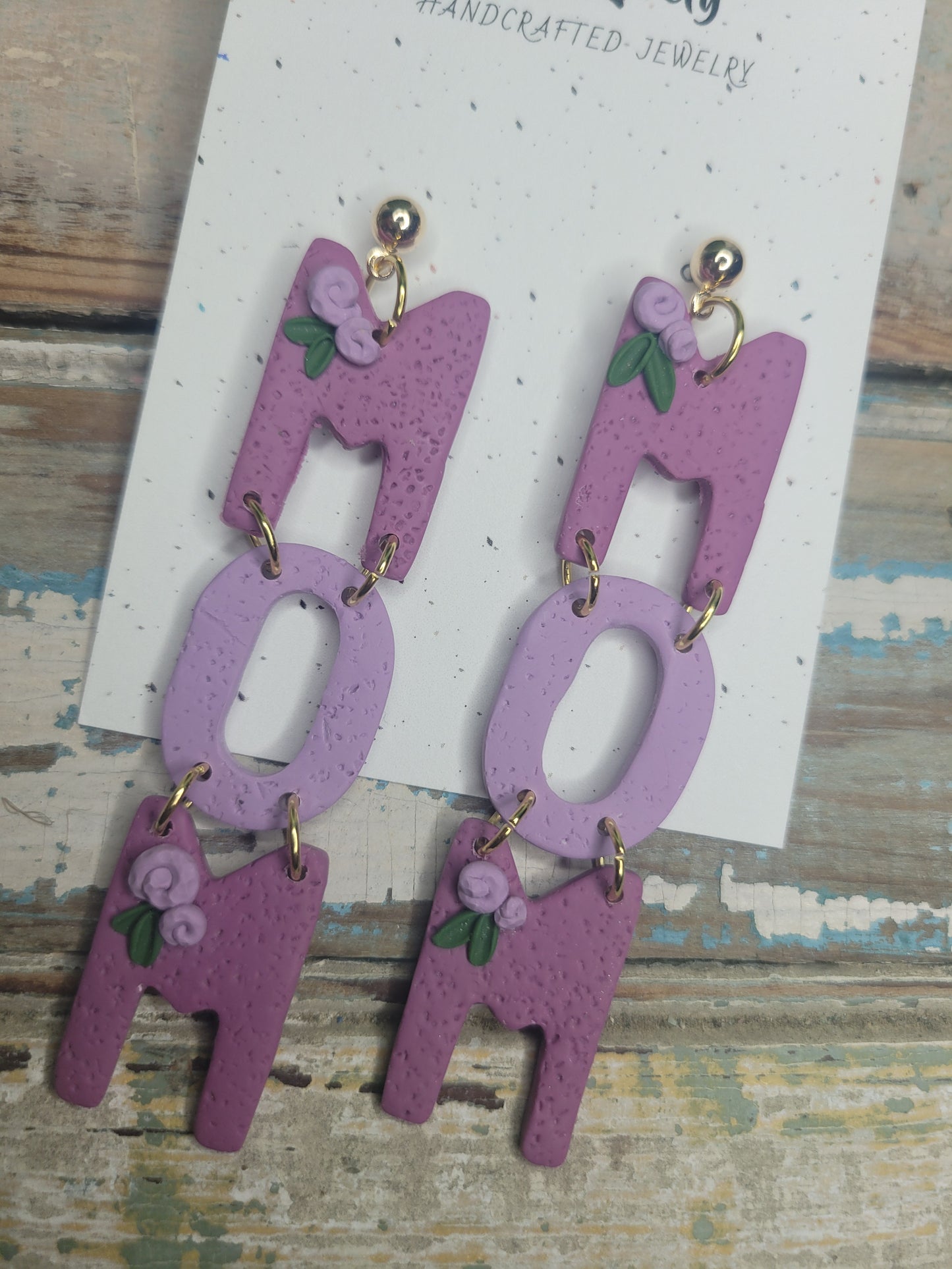 Mom Letter Dangles