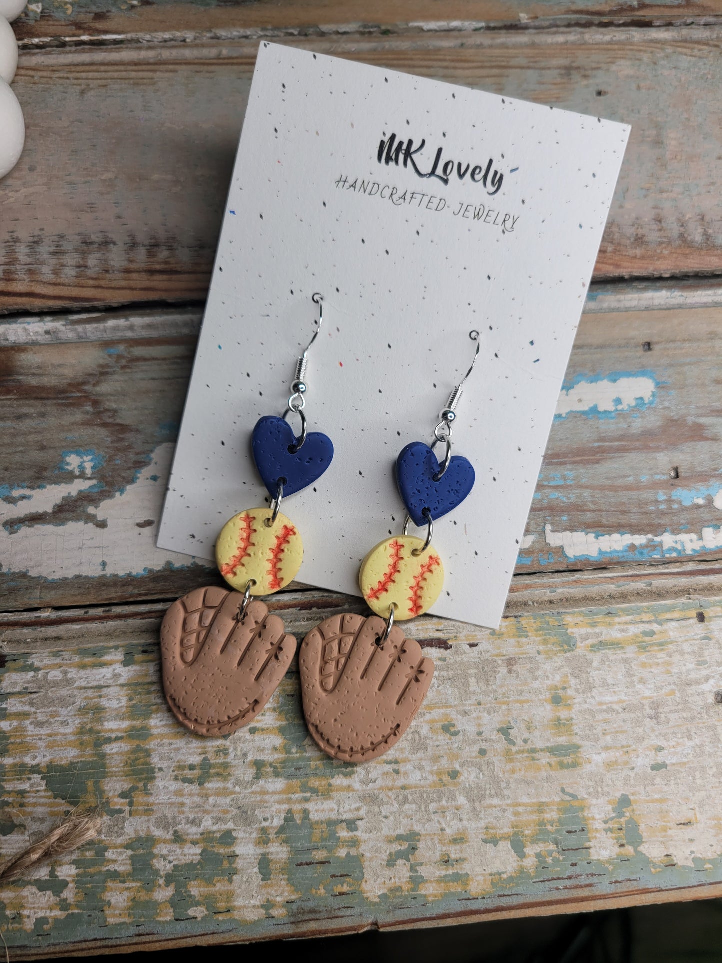 Ball & Glove Earrings