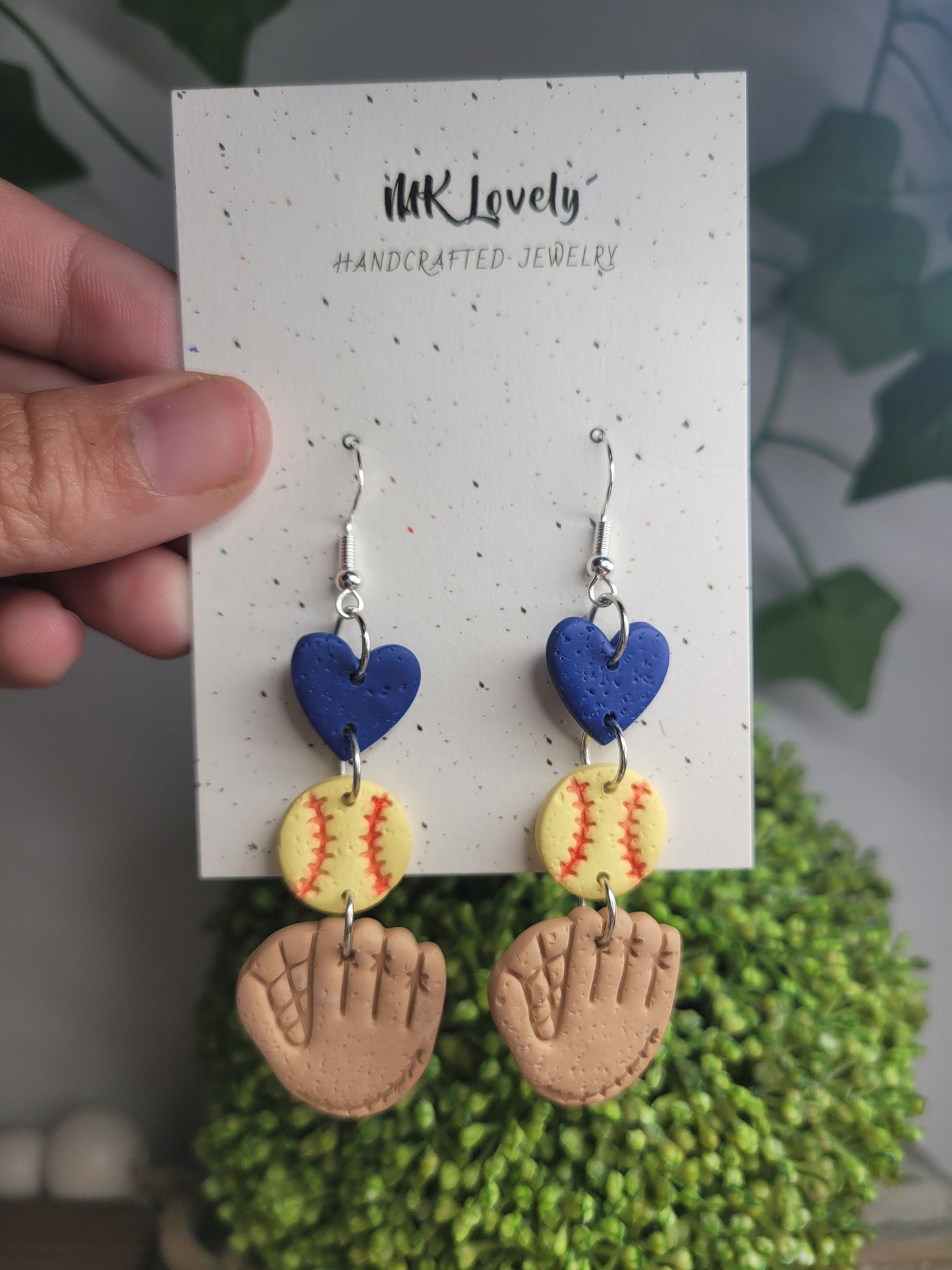 Ball & Glove Earrings