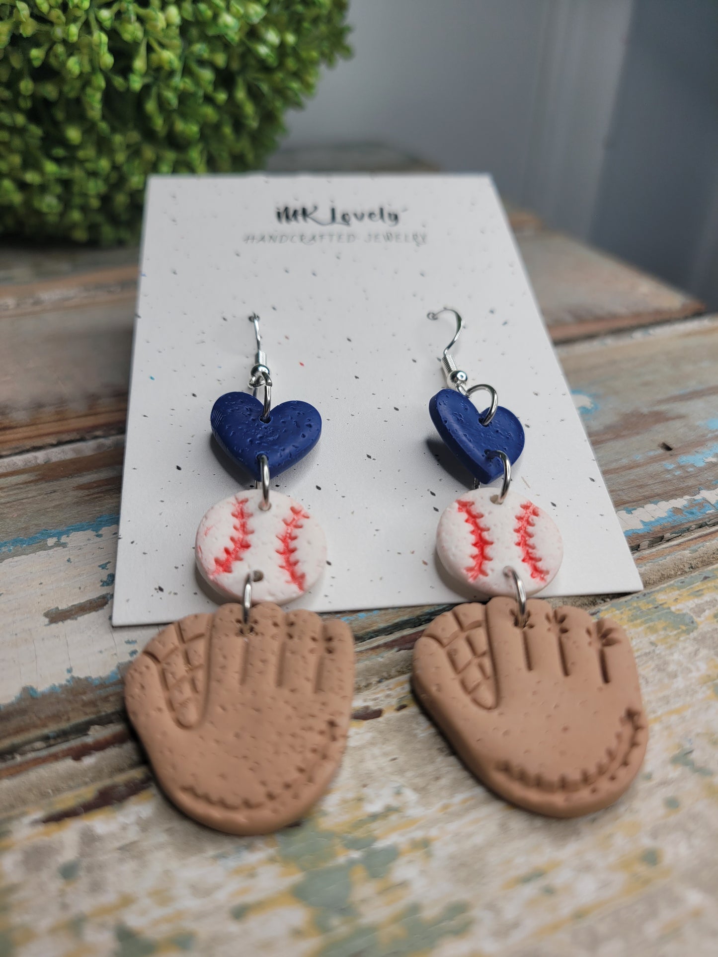 Ball & Glove Earrings
