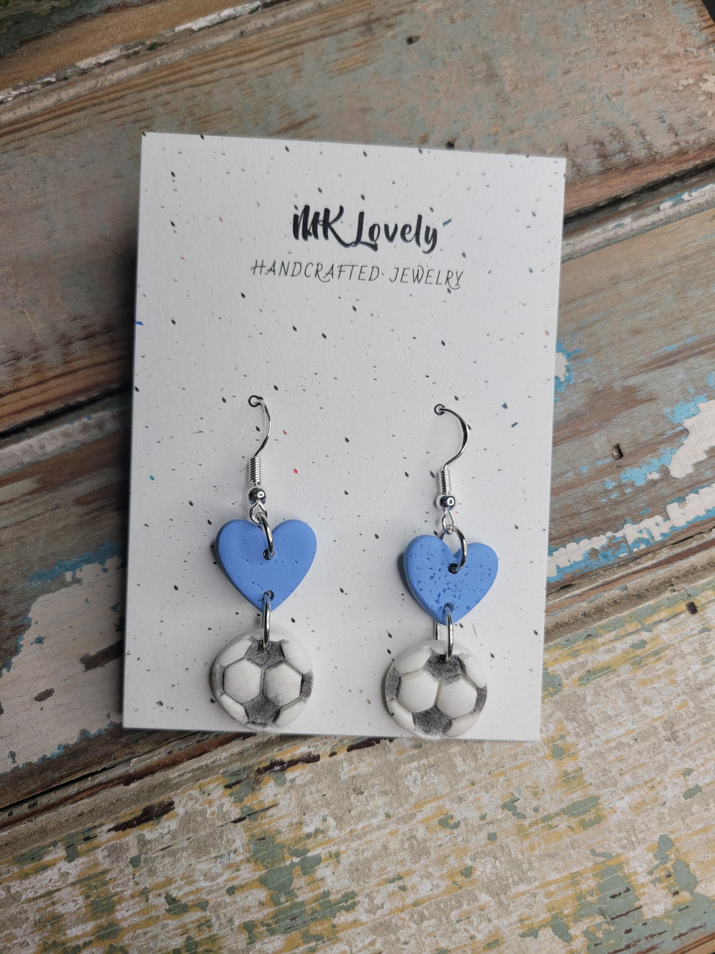 Love & Soccer Earrings
